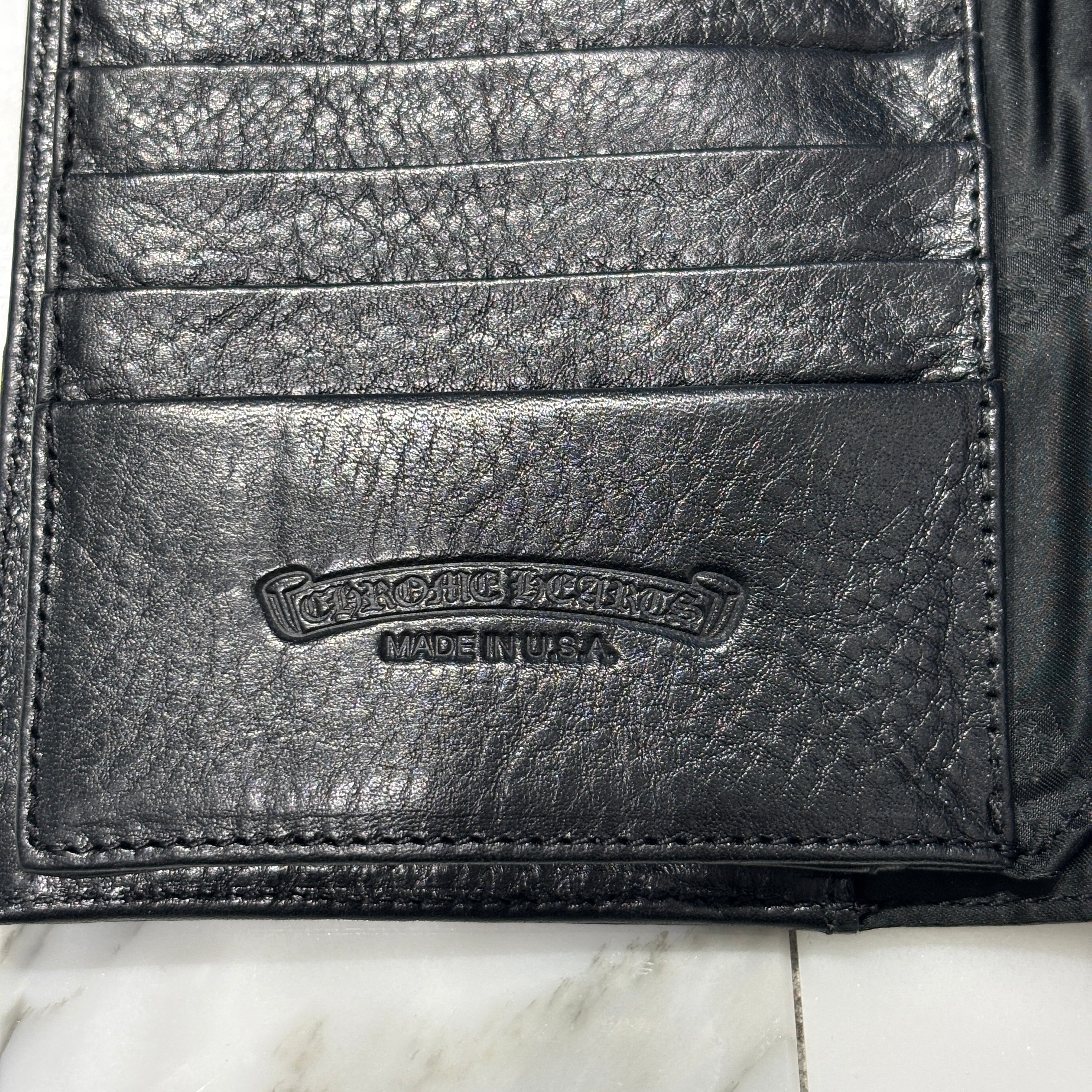 CHROME HEARTS Wave Cross Ball Wallet クロムハーツ ウェーブクロスボール ウォレット