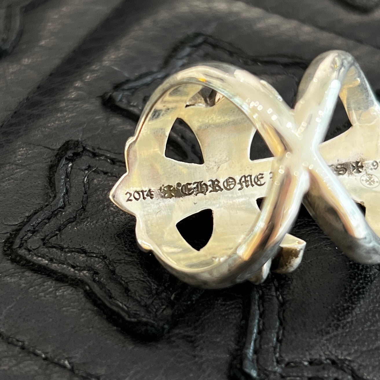 CHROME HEARTS Infinity CRS Ring Size 19号 クロムハーツ インフィニティークロス リング サイズ19号