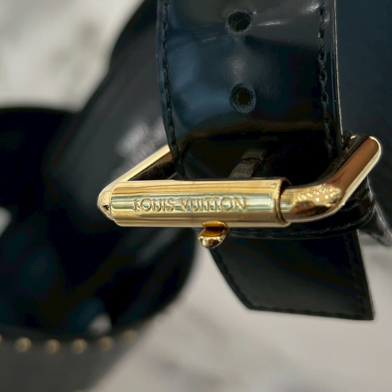 LOUIS VUITTON Star Trail Line Studded Heel Sandals NA0290 Size 38 1/2 ルイヴィトン スタートレイルラインスタッズヒールサンダル サイズ38 1/2