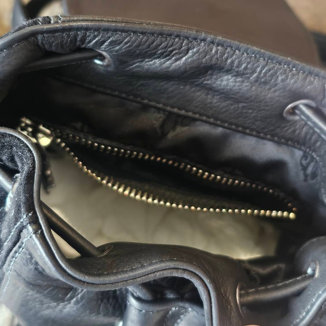 CHROME HEARTS IGGY MINI Leather Back Pack クロムハーツ イギー ミニ レザーバックパック