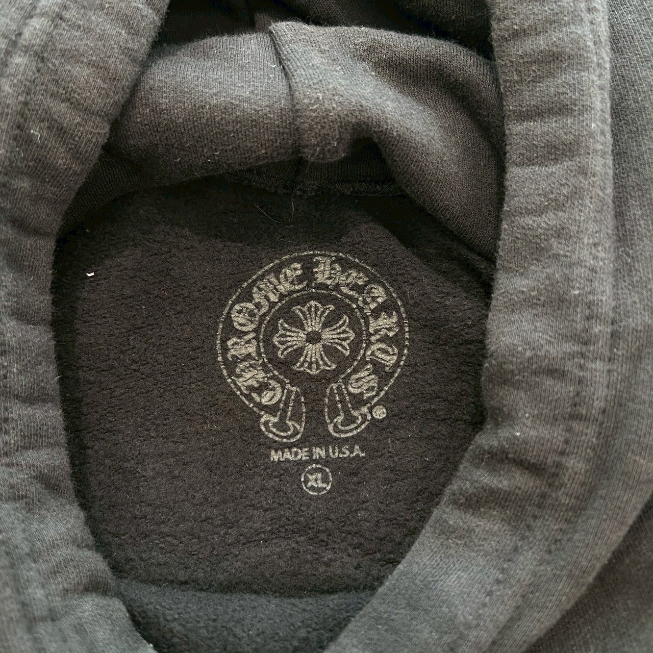 CHROME HEARTS King Taco 3 Cemetery Cross Print Pullover Hoodie Size XL クロムハーツ キングタコ 3 セメタリークロス プリント プルオーバーフーディ サイズXL