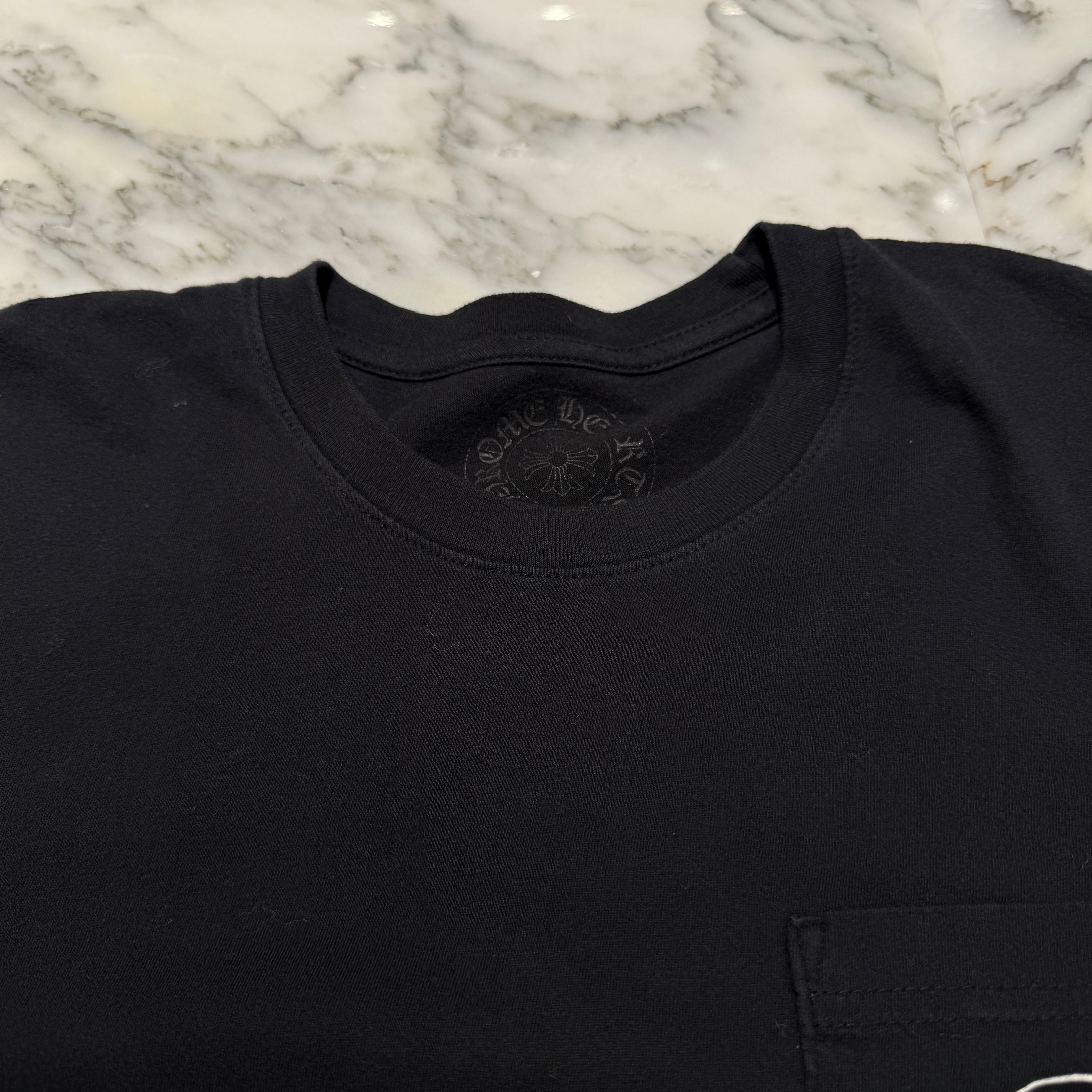 CHROME HEARTS Made In Hollywood Vertical Logo Tee Size L クロムハーツ メイドインハリウッド ヴァーティカルロゴ Tシャツ サイズL