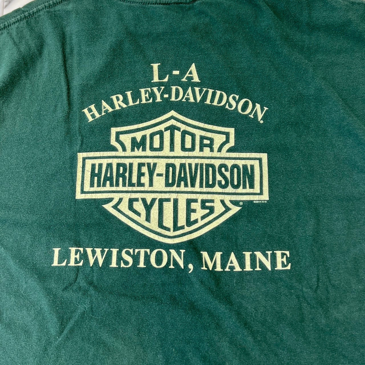 Vintage 00's Harley-Davidson "LEWISTON MAINE" S/S Tee 00's ハーレー・ダビットソン "リューイストン メイン" Tシャツ