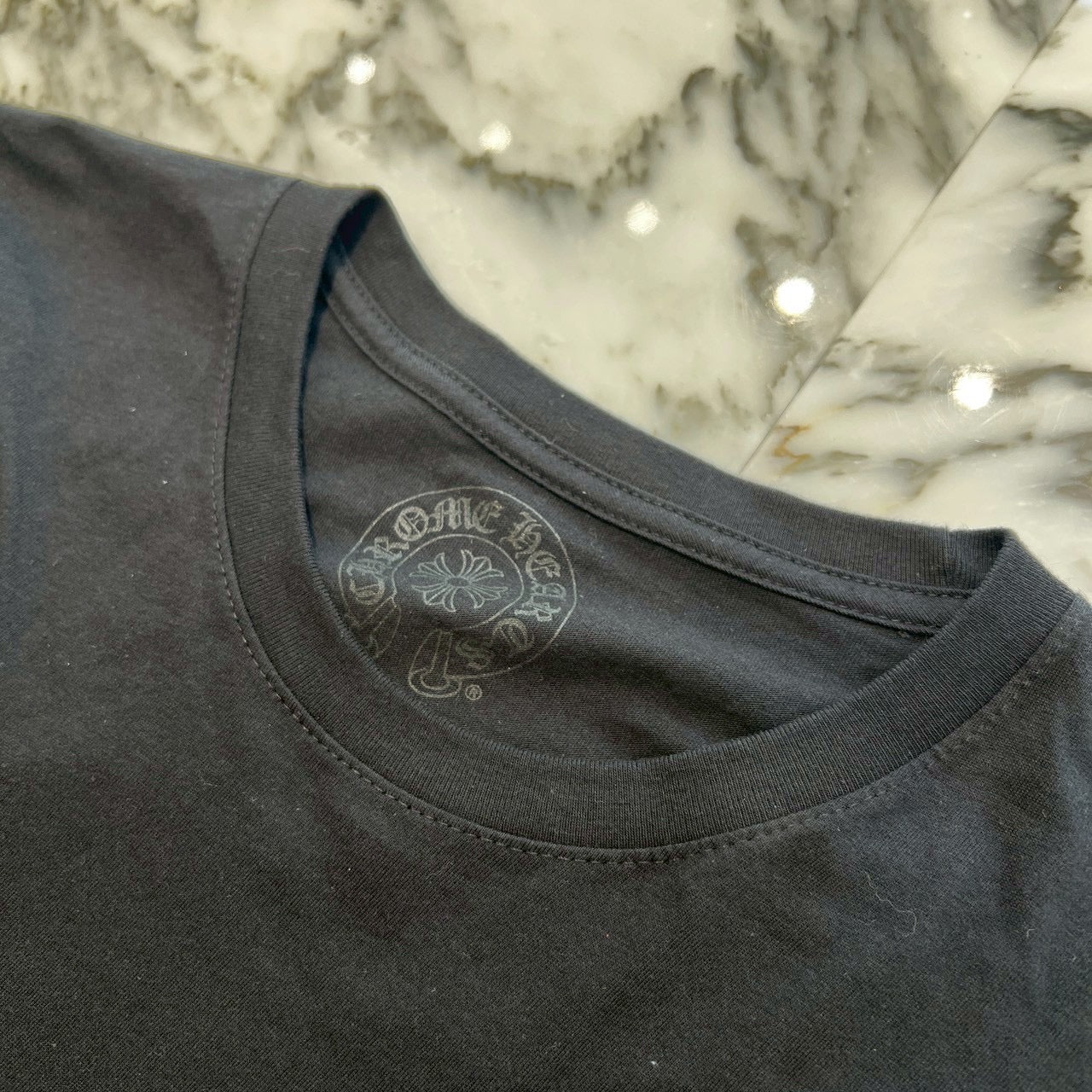 CHROME HEARTS Made In Hollywood Red CH Plus Long Sleeve Tee Size L クロムハーツ メイドインハリウッド CHプラス ロングスリーブTシャツ サイズL