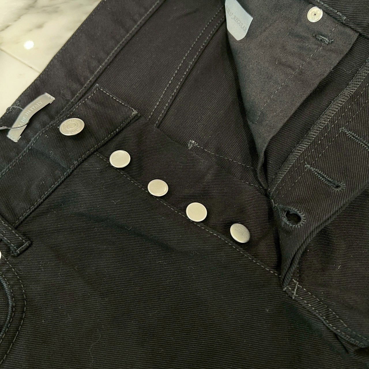 DIOR 2022SS Slim Fit Cotton Denim Pants 193DS10A217X Size 34