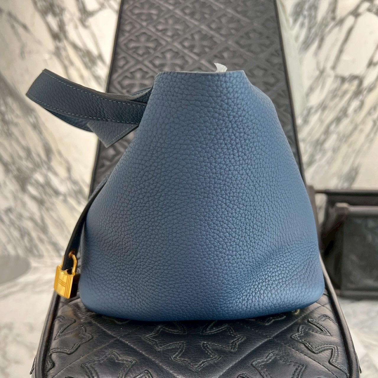 HERMES Picotin Lock PM "BLUE NUIT" B刻印 エルメス ピコタン ロック PM "ブルーニュイ" B刻印