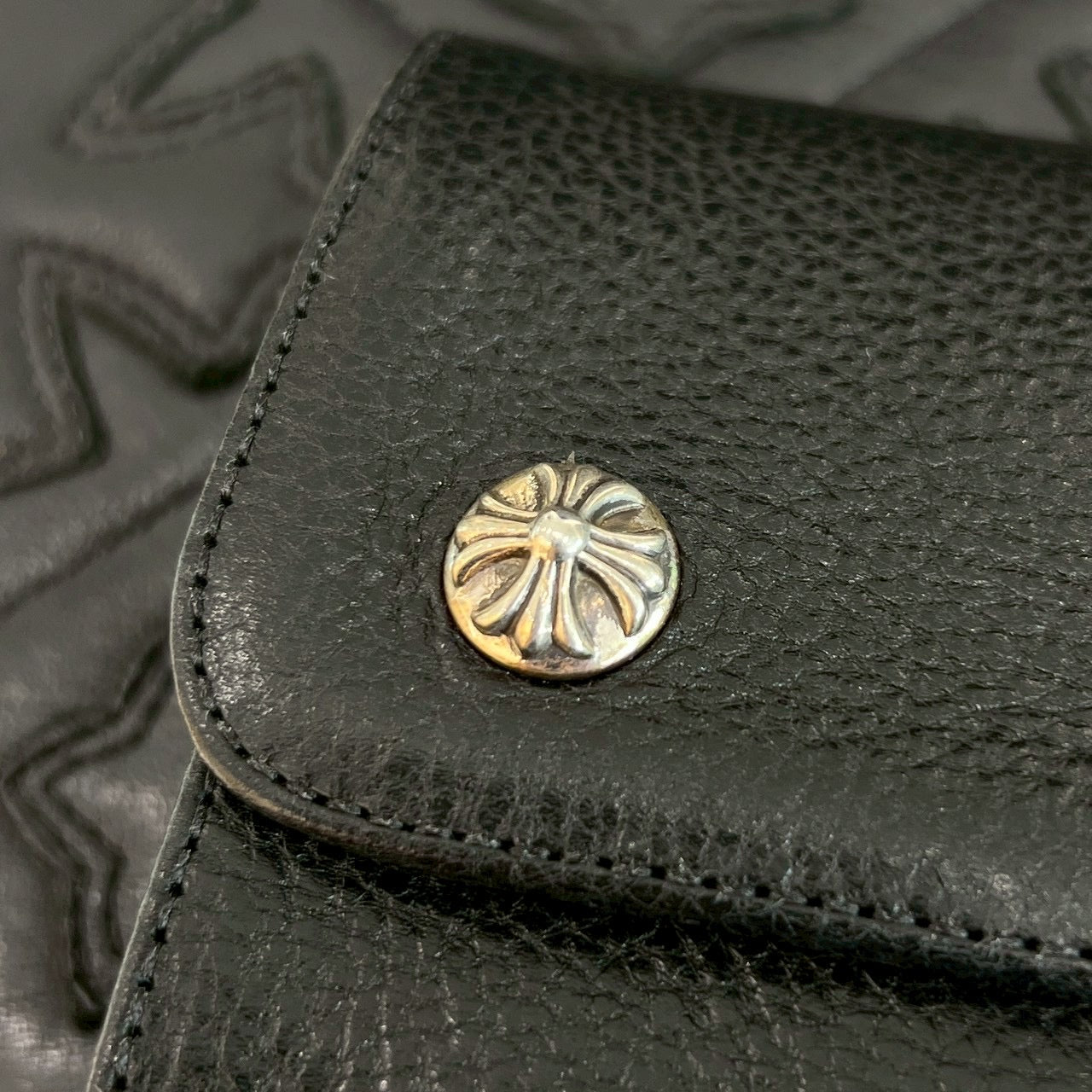 CHROME HEARTS Wave Mini Cross Ball Wallet クロムハーツ ウェーブ ミニ クロスボール ウォレット