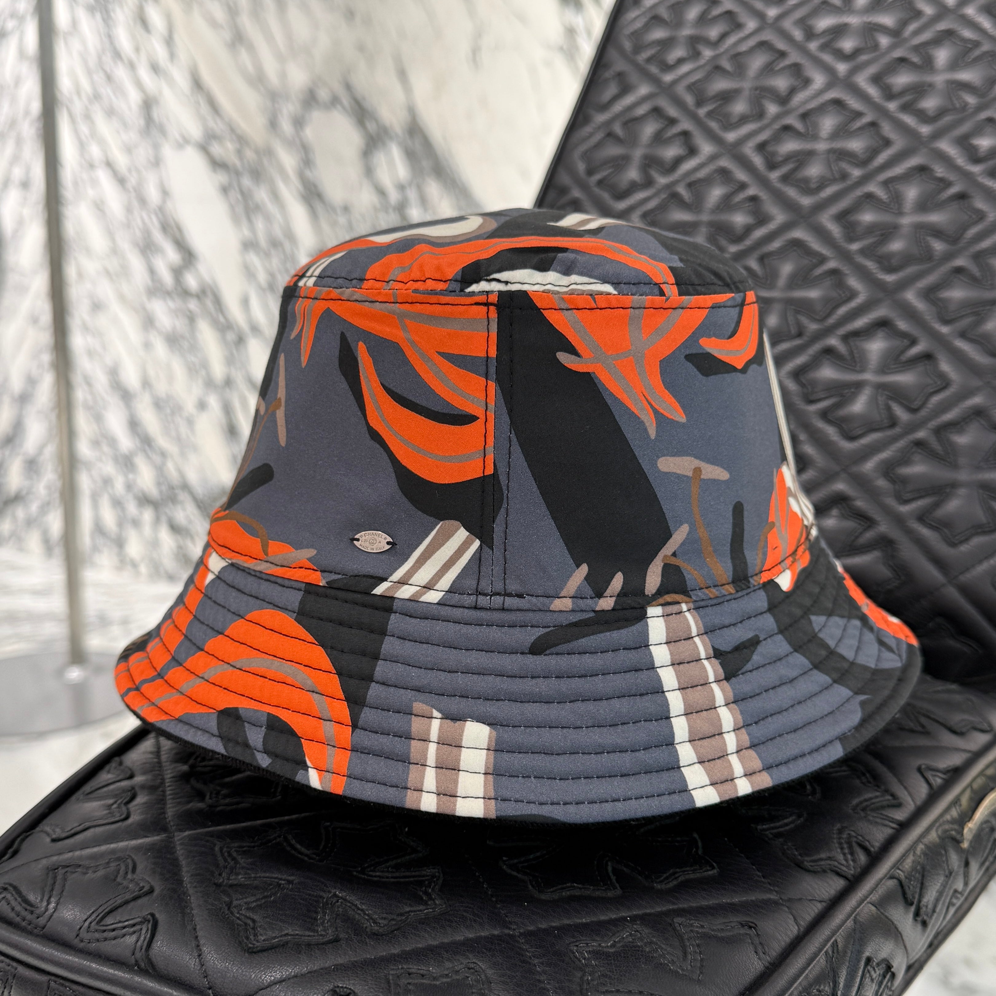 CHANEL 2023AW Coco Mark Reversible Bucket Hat Size ONE SIZE シャネル ココマーク リバーシブル バケットハット サイズONE SIZE