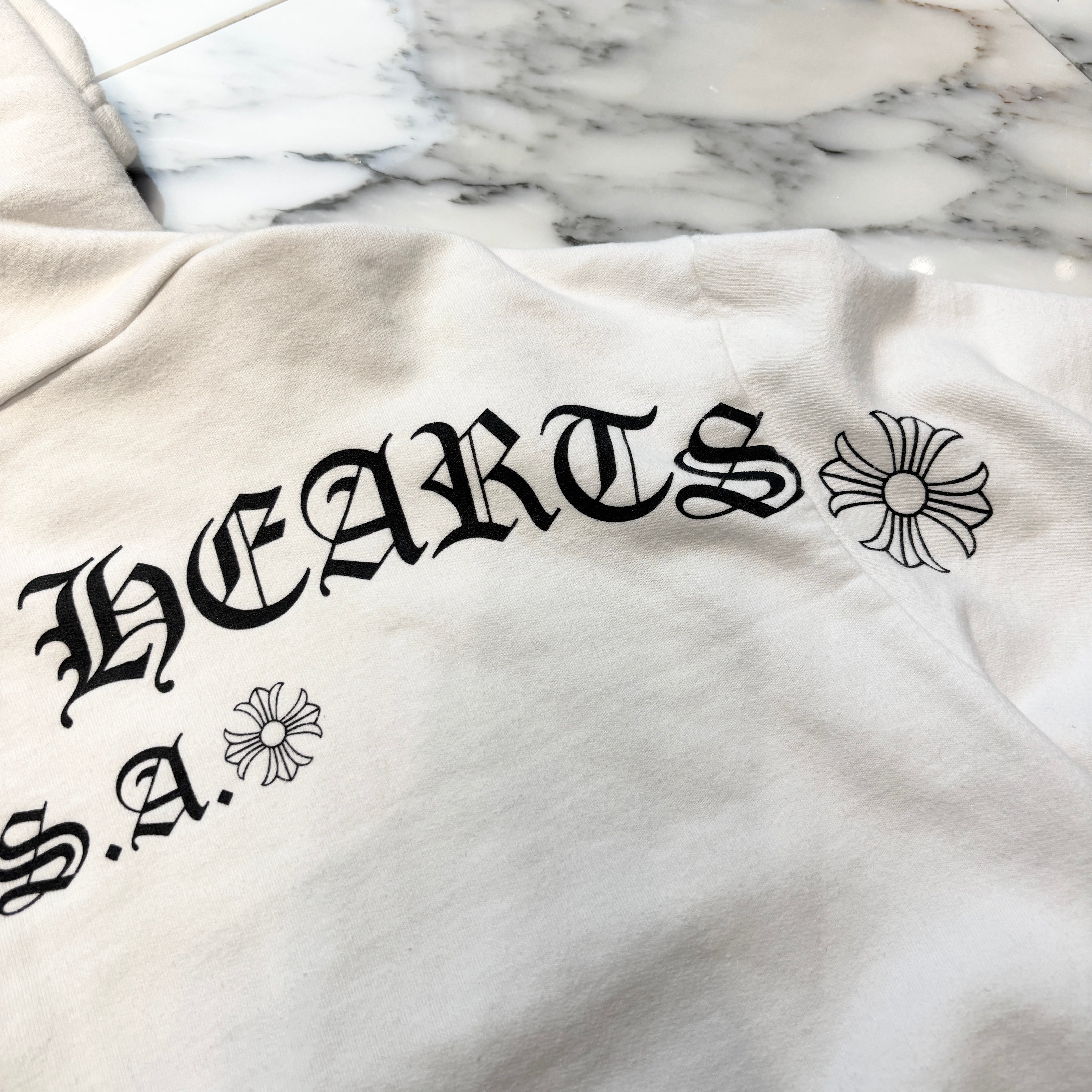 CHROME HEARTS Back Arch USA Logo Zip Up Hoodie Size L クロムハーツ バックアーチ USAロゴ ジップアップフーディーサイズL