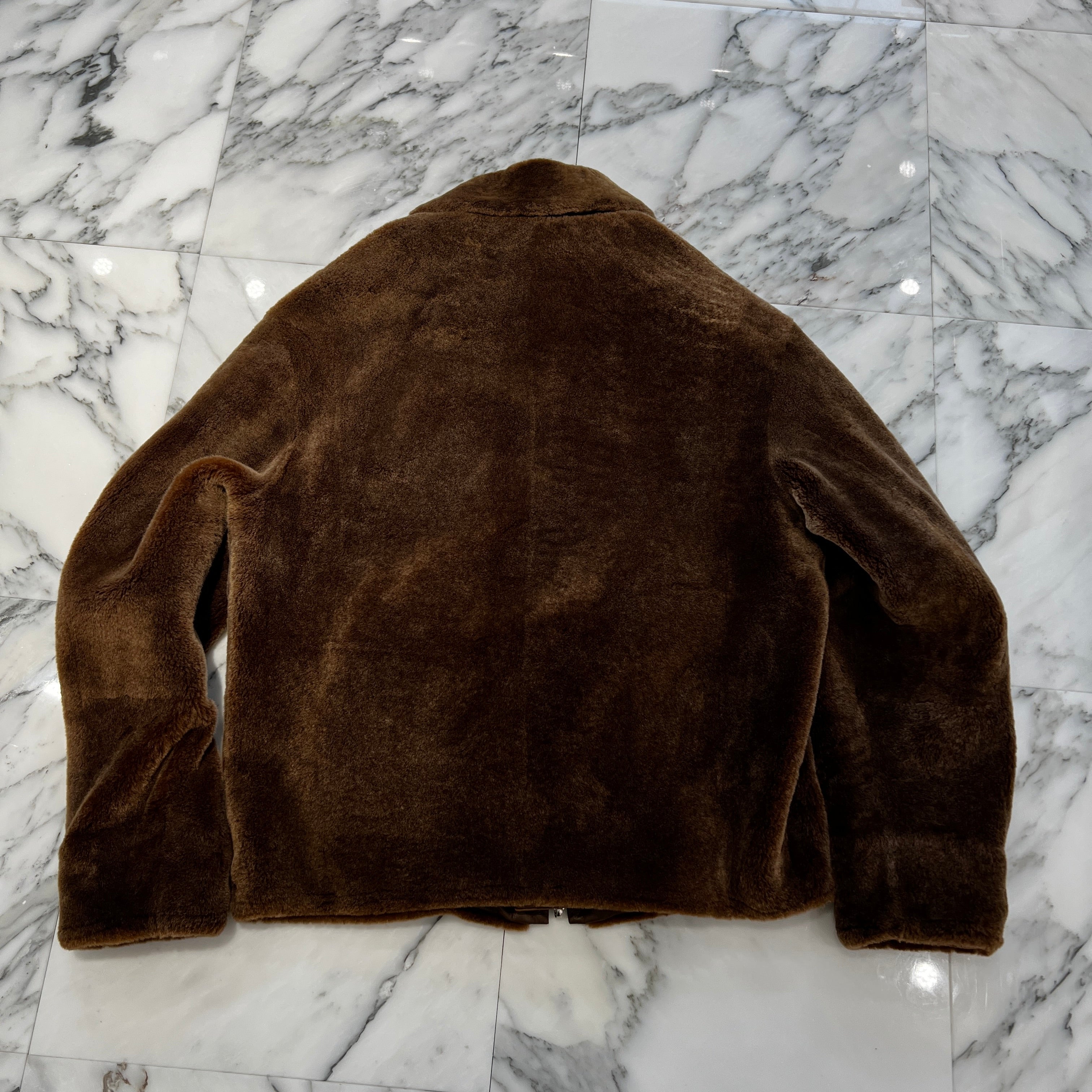 DIOR 2023AW Dior HOMME Layered Reversible Shearling Bomber Jacket 313L416A0662 Size 52 ディオール ディオールオム レイヤード リバーシブル シェアーリング ボンバージャケット サイズ52