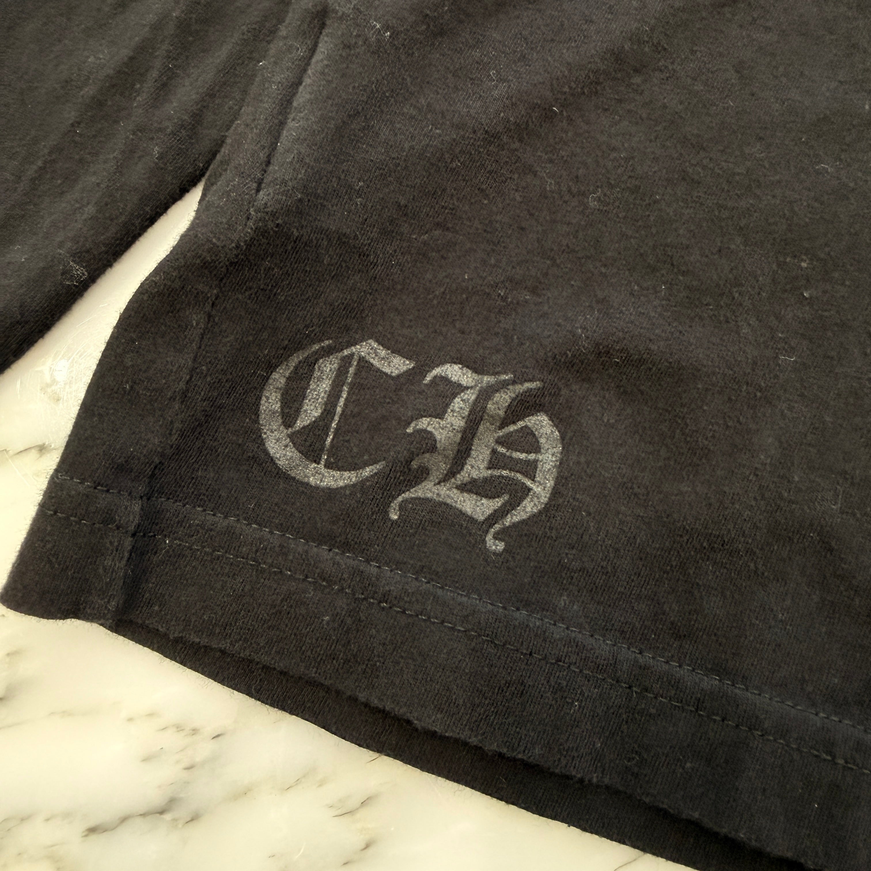 CHROME HEARTS MLTCOL CEM CRS Long Sleeve Tee Size S クロムハーツ マルチカラー セメタリークロス ロングスリーブTシャツ サイズS