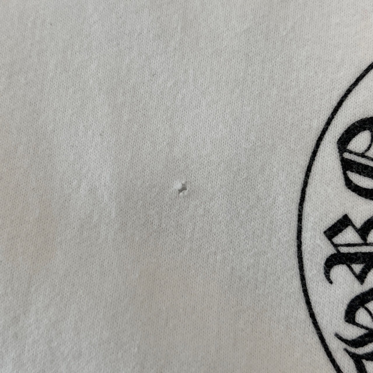 CHROME HEARTS Floral Cross Horseshoe Zip Up Hoodie Size L クロムハーツ フローラルクロス ホースシュー ジップアップフーディ サイズL