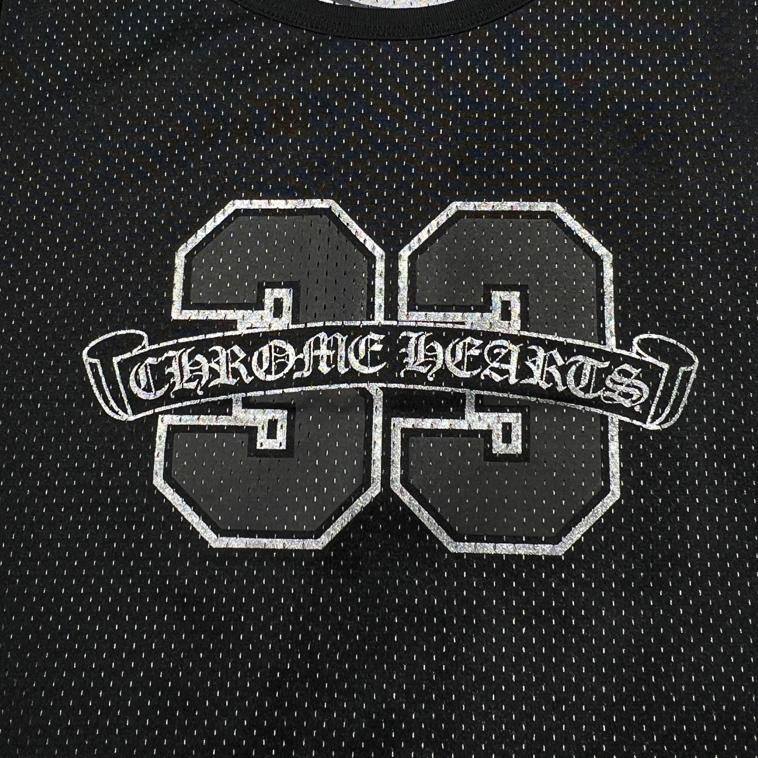 CHROME HEARTS Mesh Warm Up Jersey Size L クロムハーツ メッシュウォームアップジャージー サイズL