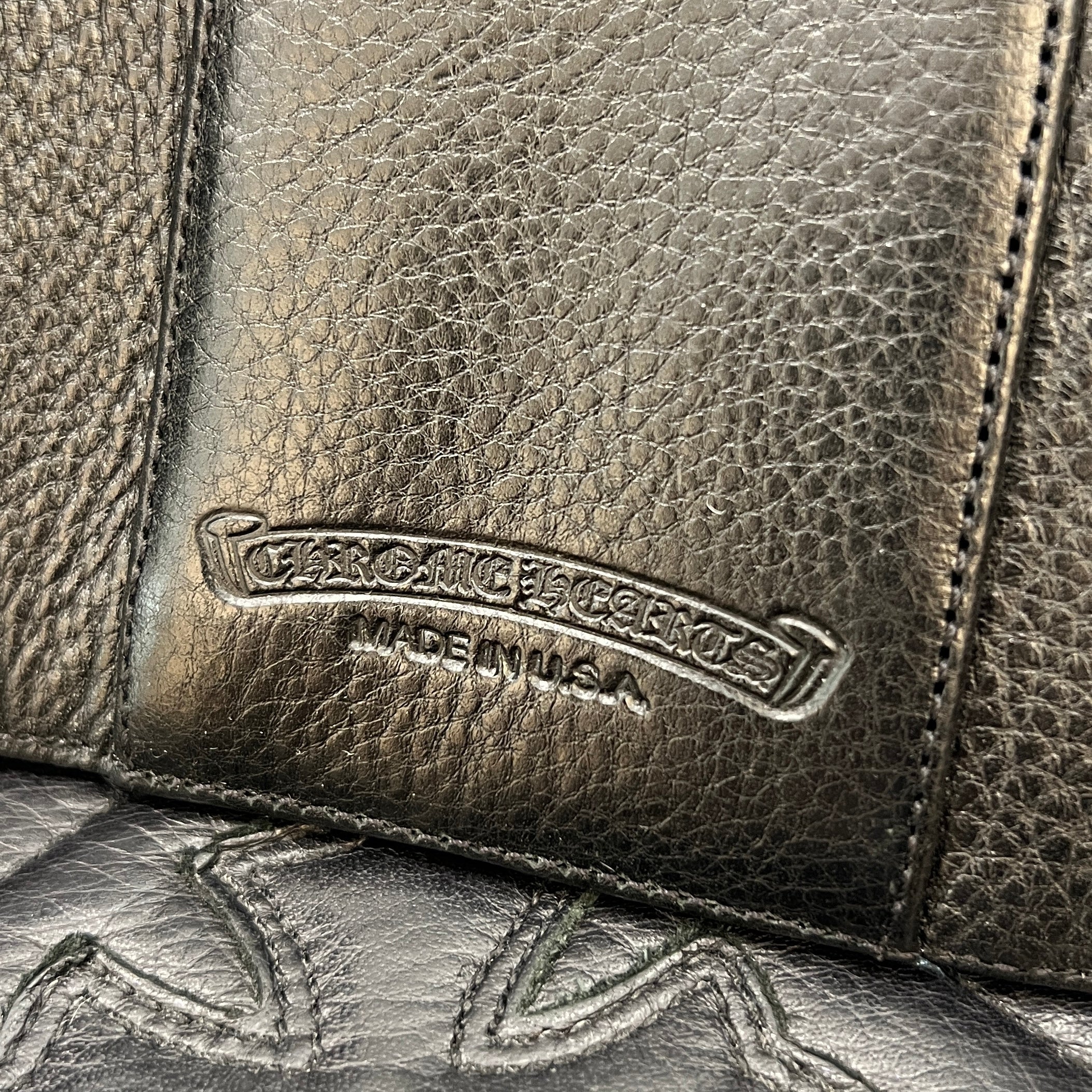 CHROME HEARTS Wave Mini Cross Ball Wallet クロムハーツ ウェーブ ミニ クロスボール ウォレット