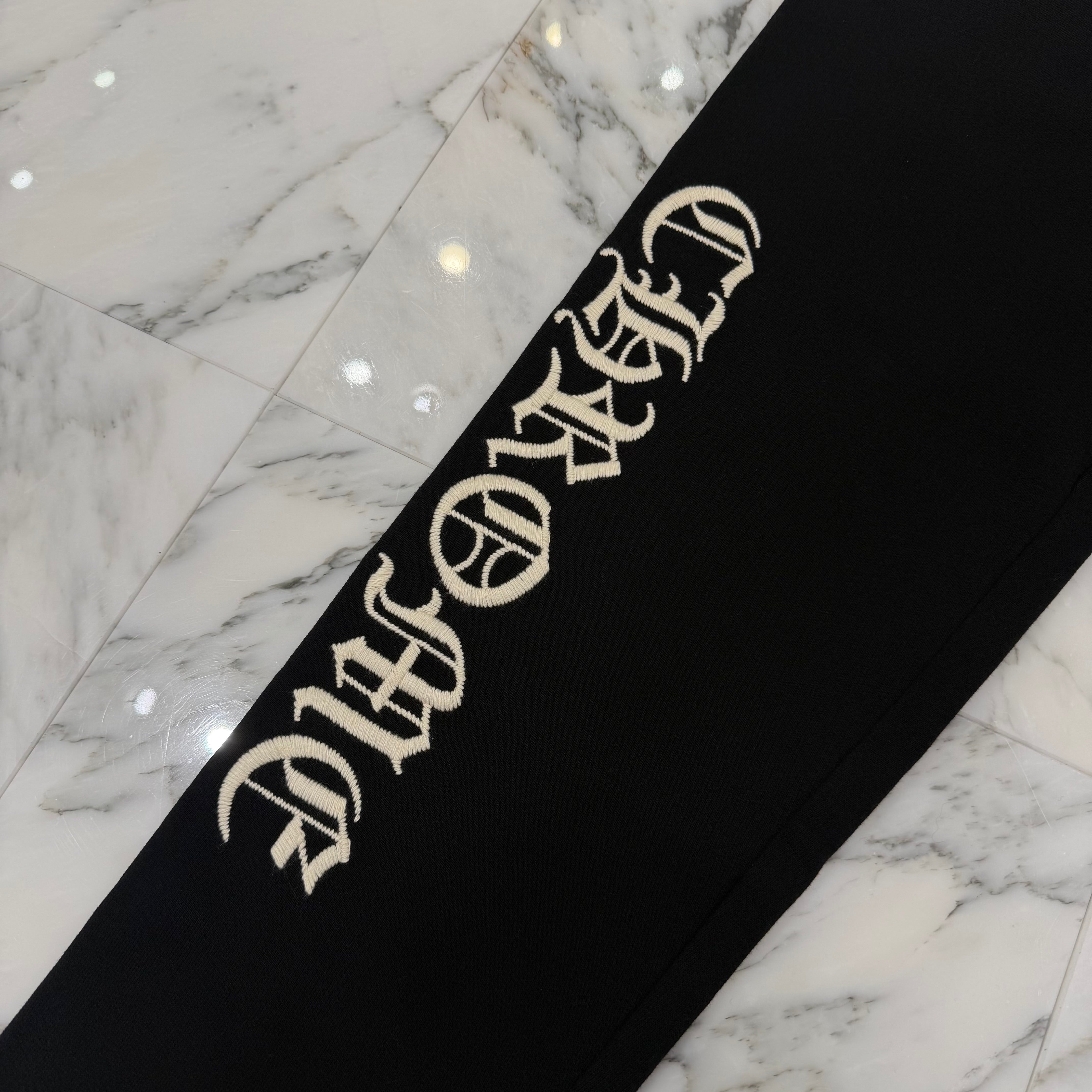 CHROME HEARTS Y NOT SLO RIDE LOGO SWEAT LONG PANTS Size M クロムハーツ ワイノット スローライド ロゴ刺繍 スウェットロングパンツ サイズM