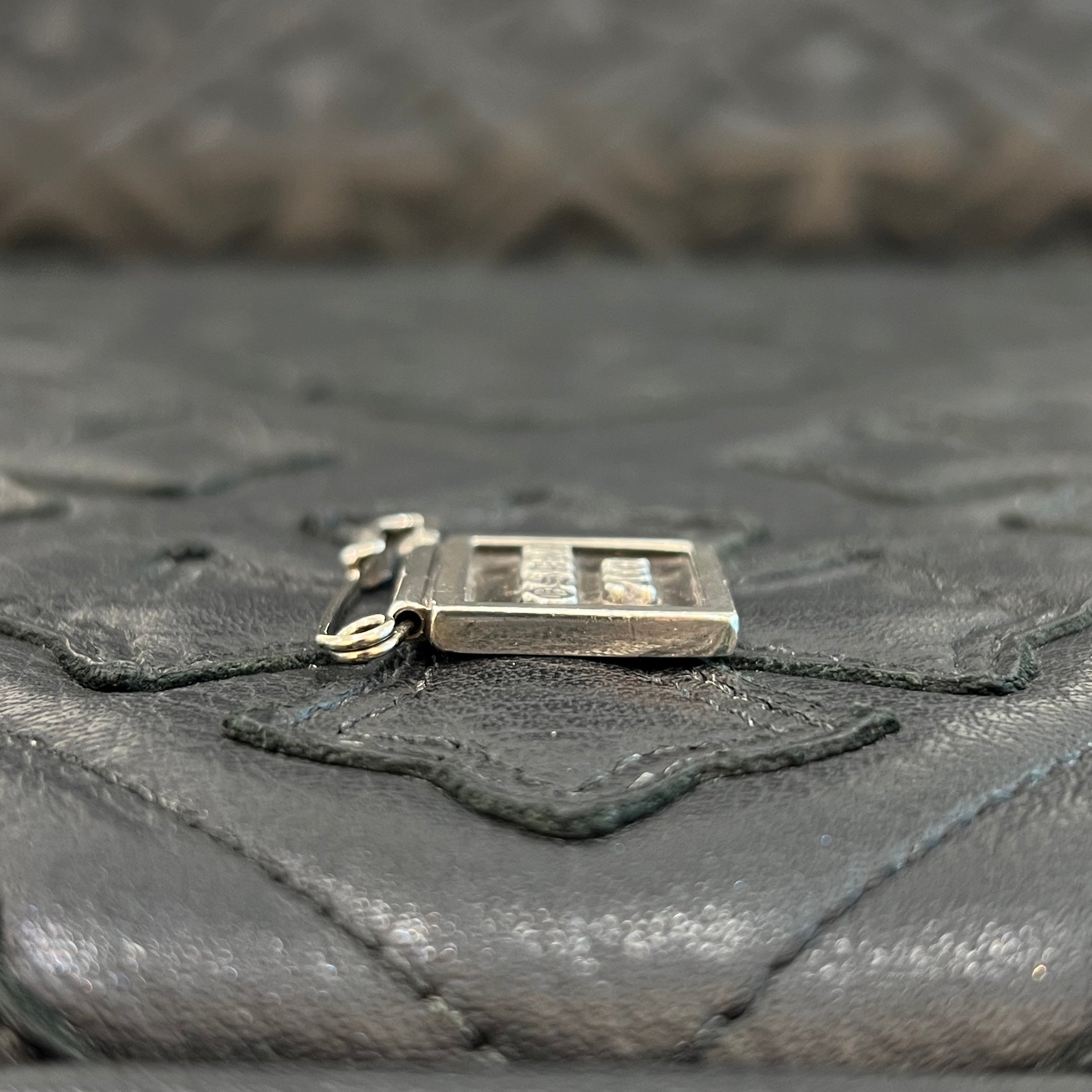 CHROME HEARTS OSAKA Limited Safety Pin Framed Pin Badge クロムハーツ 大阪限定 セーフティーピン フレームド ピンバッジ シルバー925