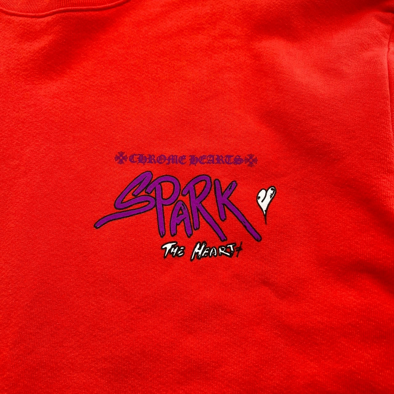 CHROME HEARTS × MATTY BOY 2023SS Sadistic Lipstick Sweatshirt Size XL クロムハーツ × マッティボーイ サディスティックリップスティック クルーネックスウェットシャツ サイズXL