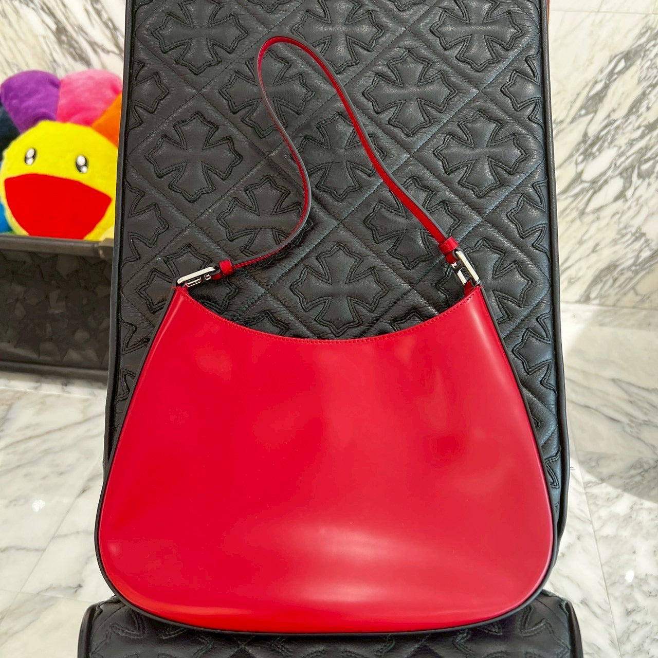 PRADA 2022SS CLEO Brushed Leather Shoulder Bag プラダ クレオ ブラッシュドレザー ショルダーバッグ