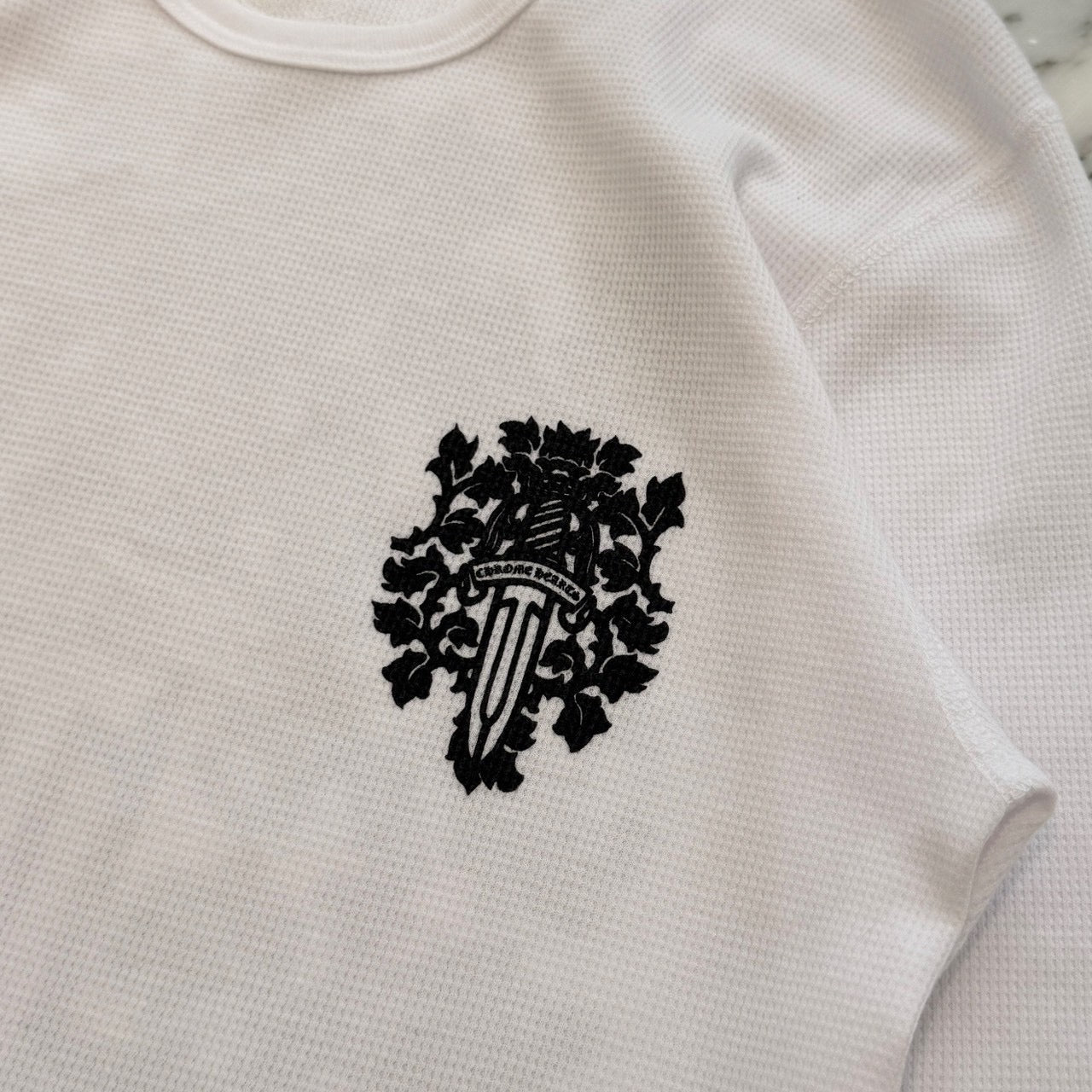 CHROME HEARTS 2025SS Vine Dagger Print Thermal Long Sleeve Tee Size XL クロムハーツ ヴァインダガー プリント サーマル ロングスリーグ Tシャツ サイズXL