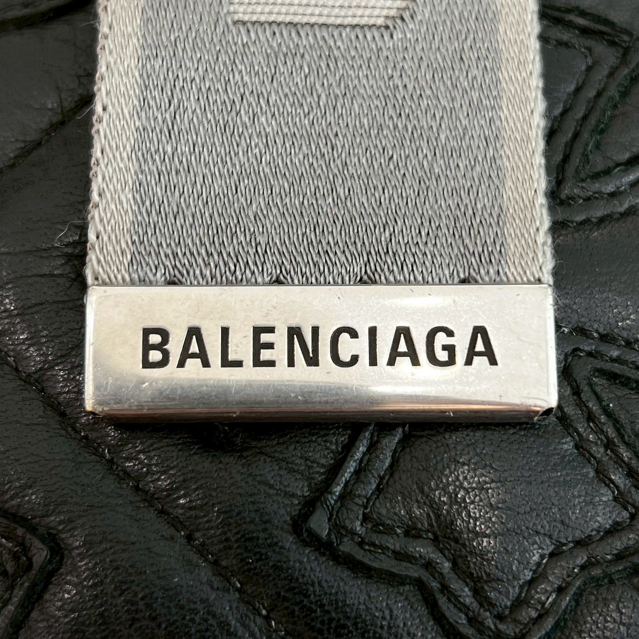 BALENCIAGA 2024AW Double Ring Nylon Belt 7944852AA381461 バレンシアガ ダブルリング ナイロンベルト