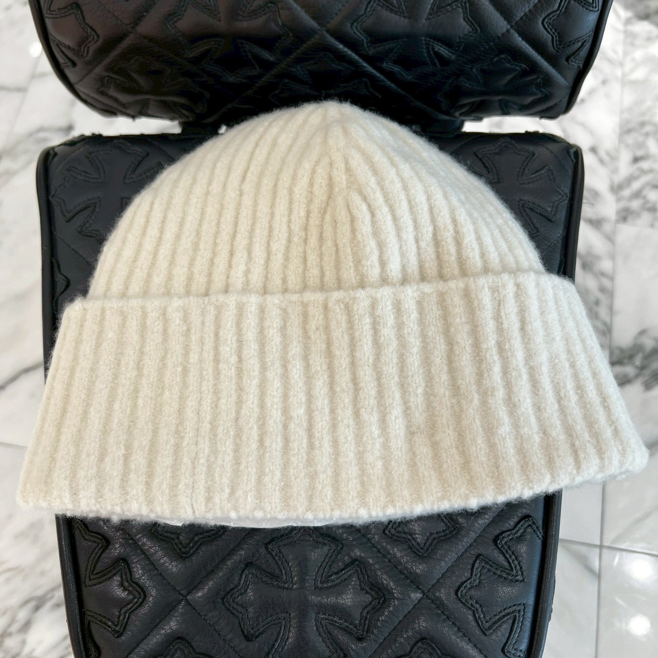 CHANEL 2024AW Coco Mark Cashmere Knit Beanie シャネル ココマーク カシミア ニット ビーニー