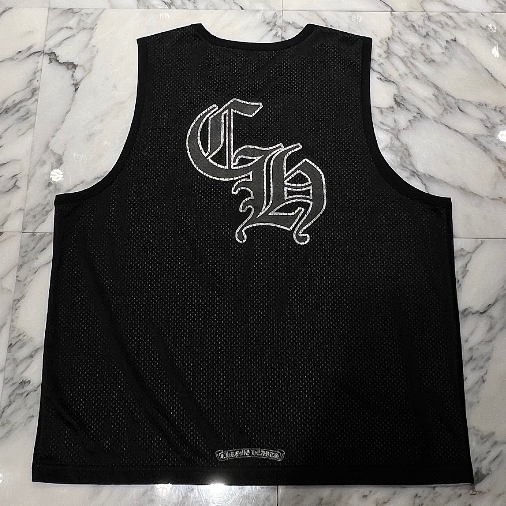 CHROME HEARTS Mesh Warm Up Jersey Size L クロムハーツ