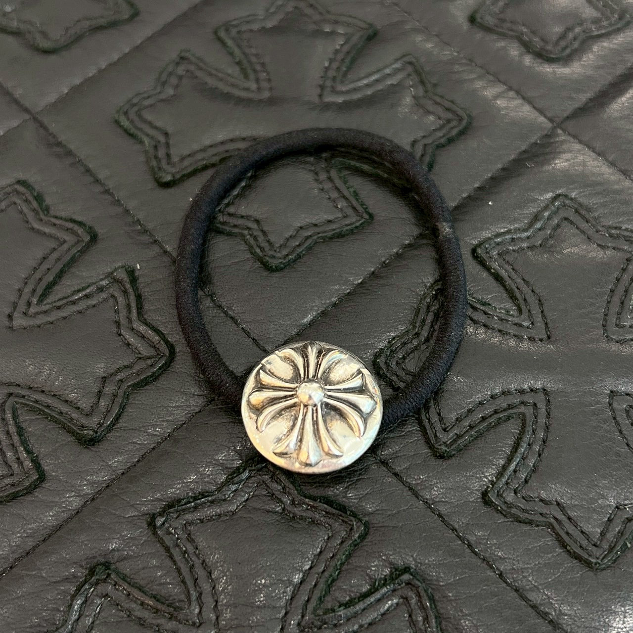 CHROME HEARTS CROSS BALL HAIR BAND クロムハーツ クロスボール ヘアバンド