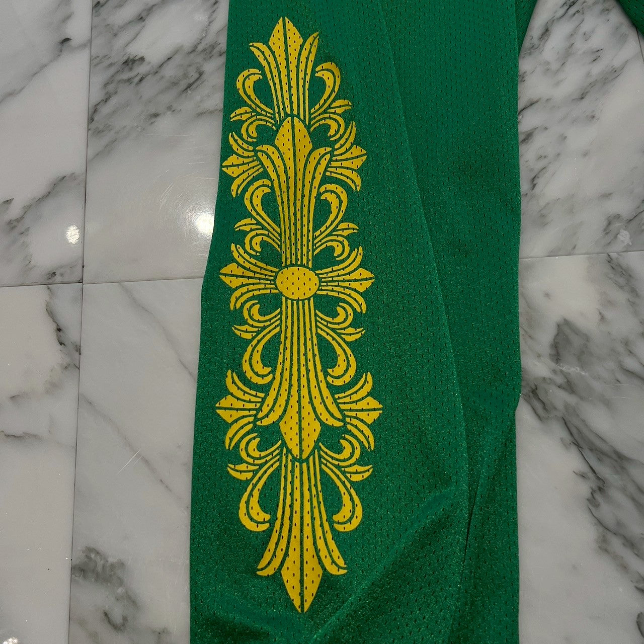 CHROME HEARTS Mesh Varsity Long Pants Size M クロムハ―ツ メッシュ ヴァーシティー ロングパンツ サイズM