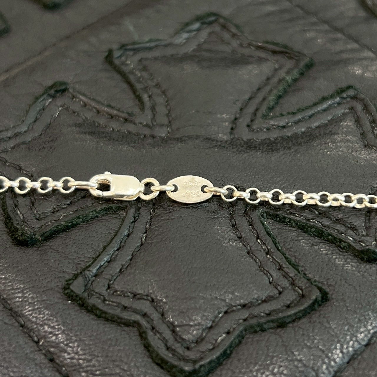 CHROME HEARTS Roll Chain Necklace Size 20 Inch クロムハーツ ロールチェーン ネックレス サイズ20インチ