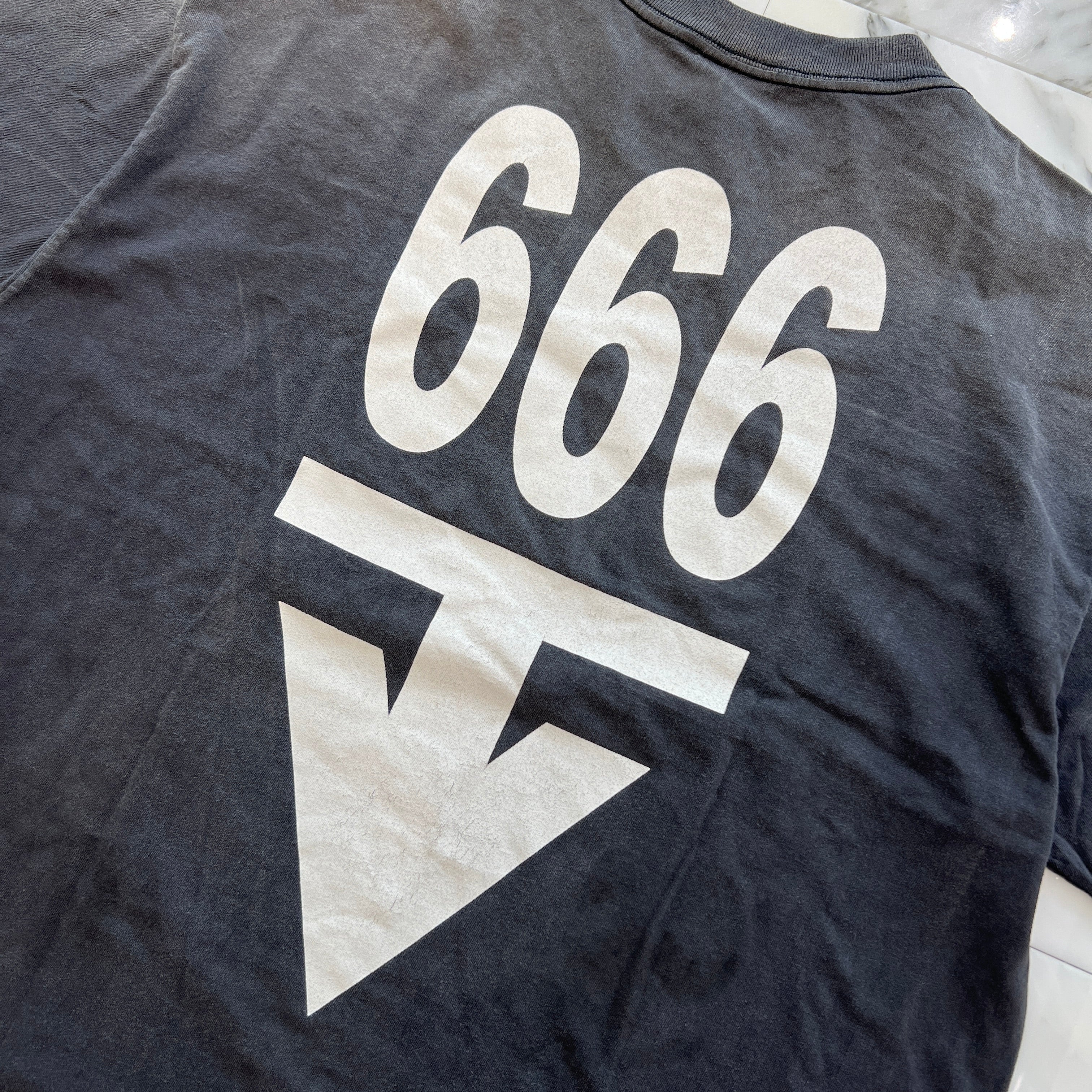 SAINT Mxxxxxx 2025AW BABYLON Print Tee SM-HR1-0000-C47 Size XL セントマイケル バビロンプリント Tシャツ サイズXL