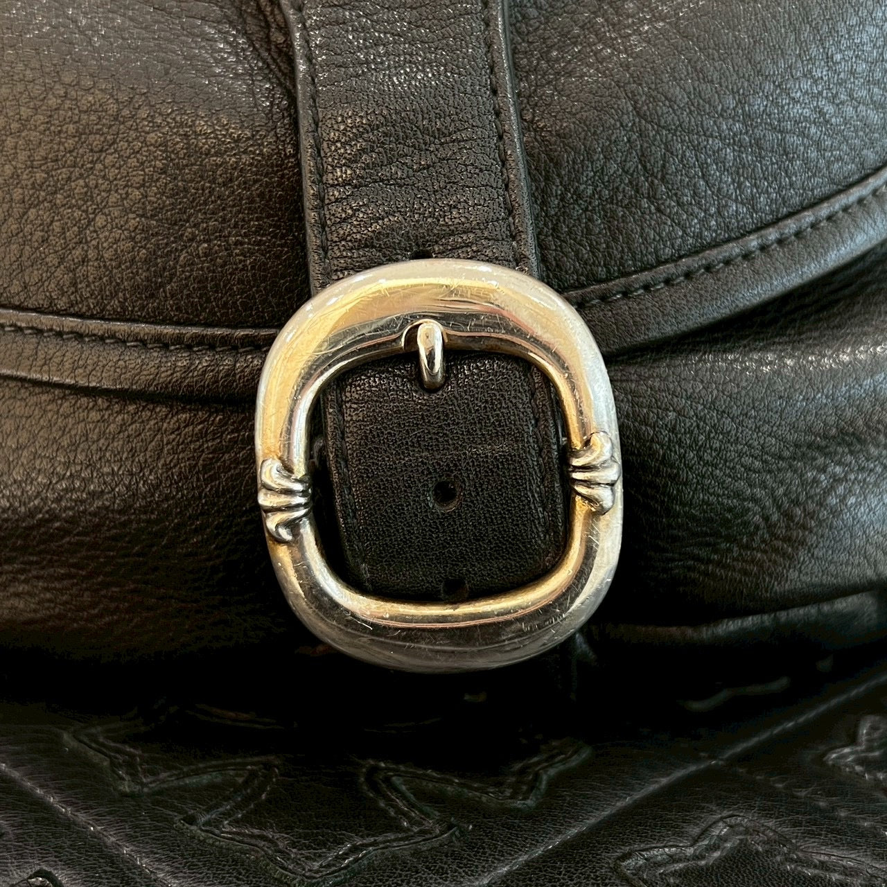 CHROME HEARTS 1 SNAT PACK MEDIUM LEATHER WAIST BAG Size XL クロムハーツ 1スナットパック ミディアムレザー ウェストバッグ サイズXL