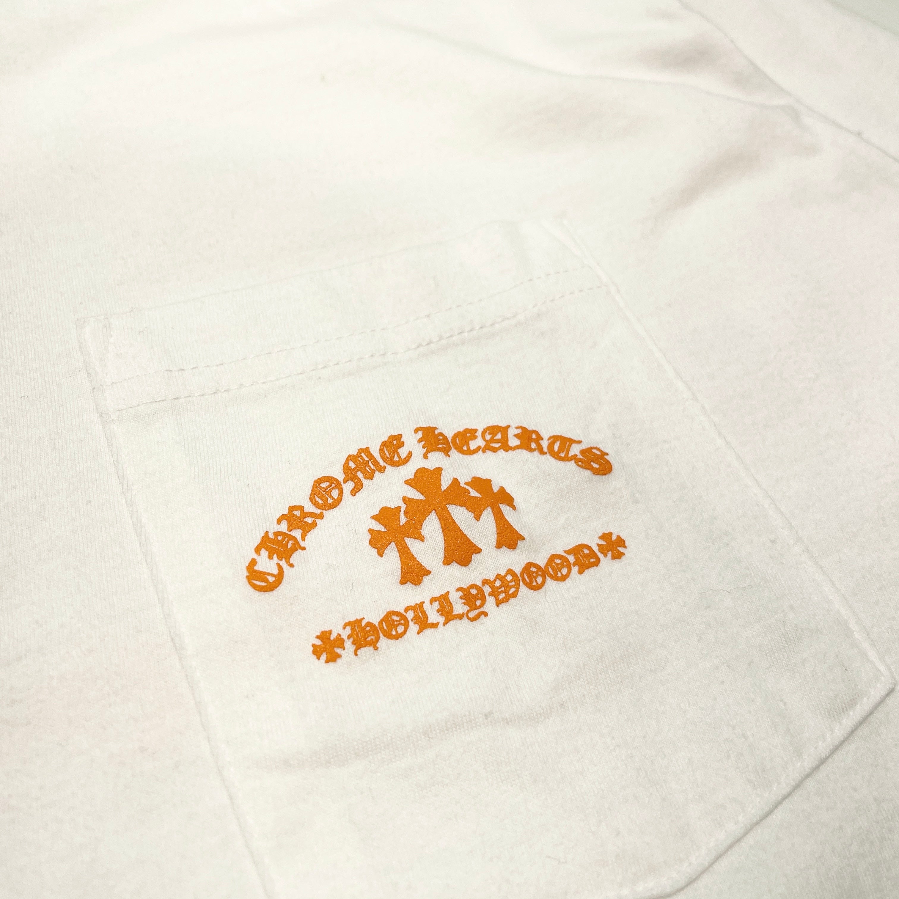 CHROME HEARTS King Taco 3 Cemetery Cross Long Sleeve Tee Size XLクロムハーツ キングタコ 3セメタリークロス ロングスリーブTシャツ サイズXL