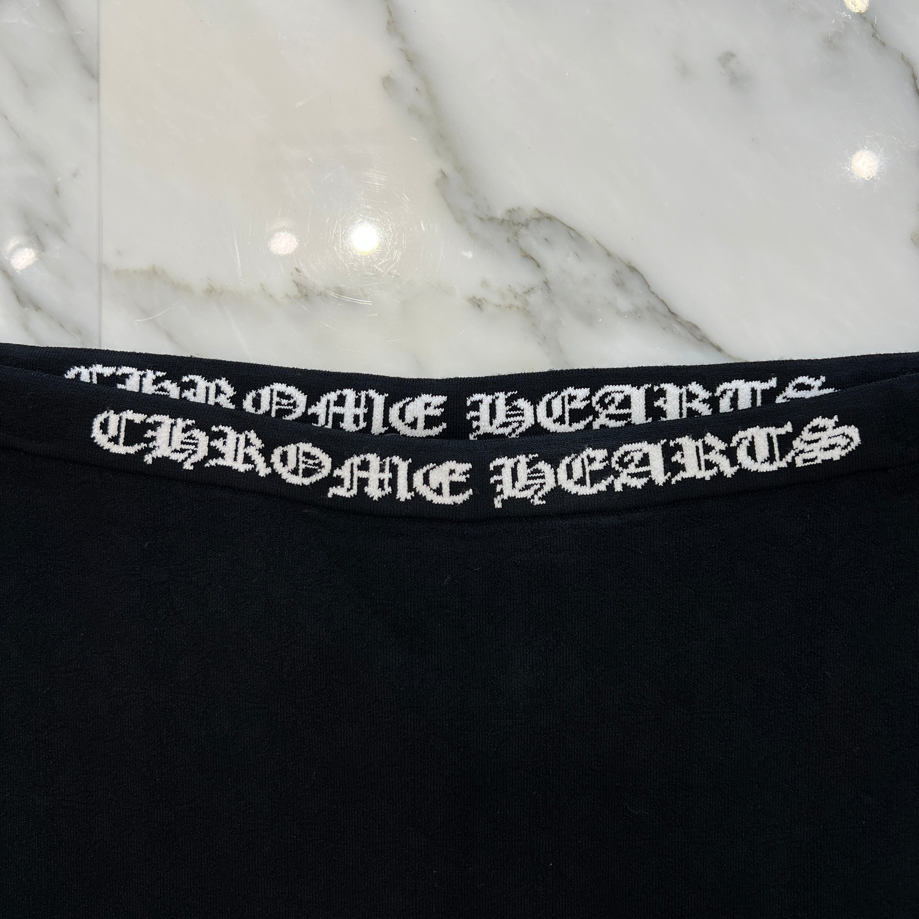 CHROME HEARTS Y NOT CH Plus Pattern Long Skirt Size XS クロムハーツ ワイノット CHプラス柄 ロングスカート サイズXS