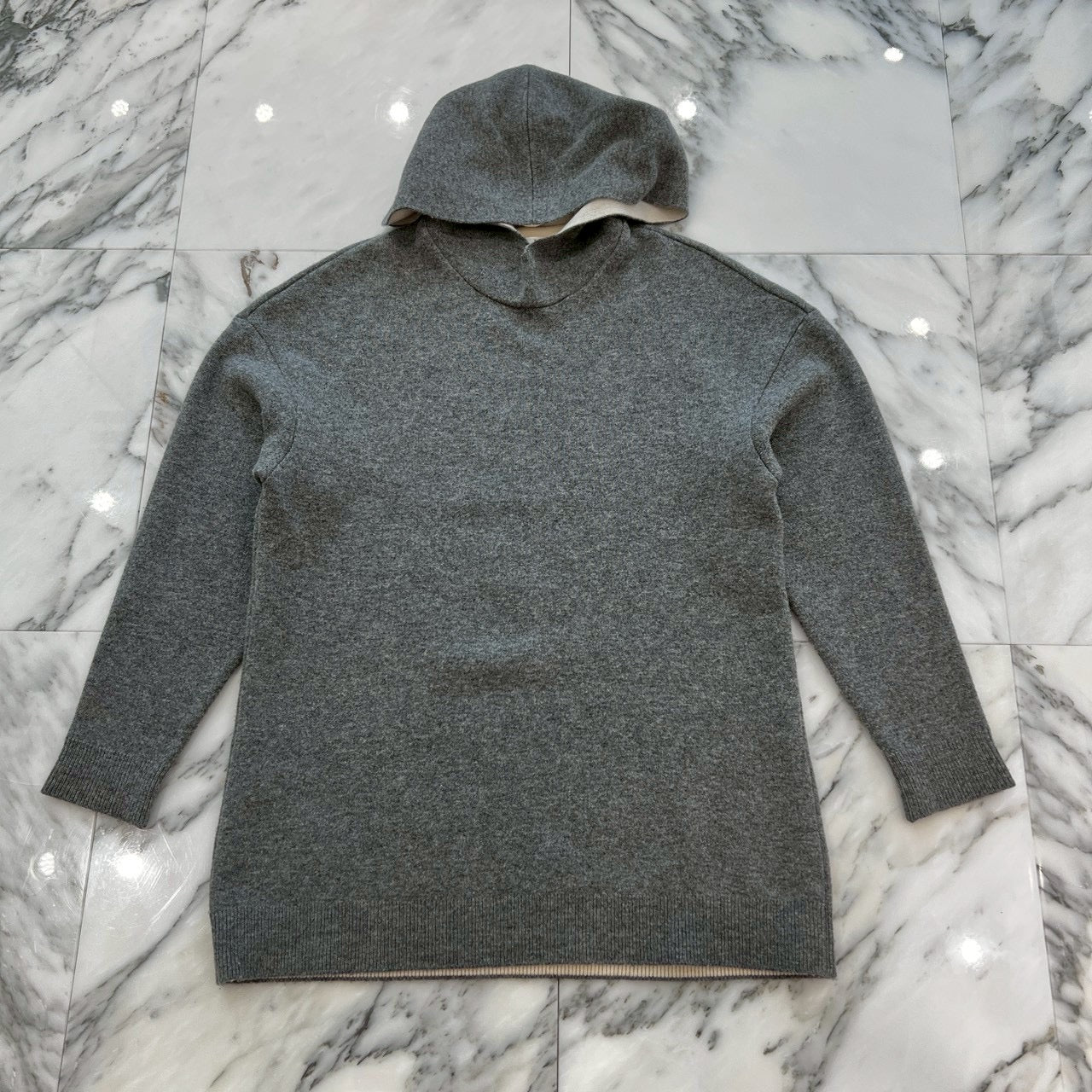 DIOR J'AIDOR 8 Cashmere Knit Pullover Hoodie 844S92AM009 Size F34 ディオール J'AIDOR 8 カシミアニット プルオーバーフーディ サイズF34