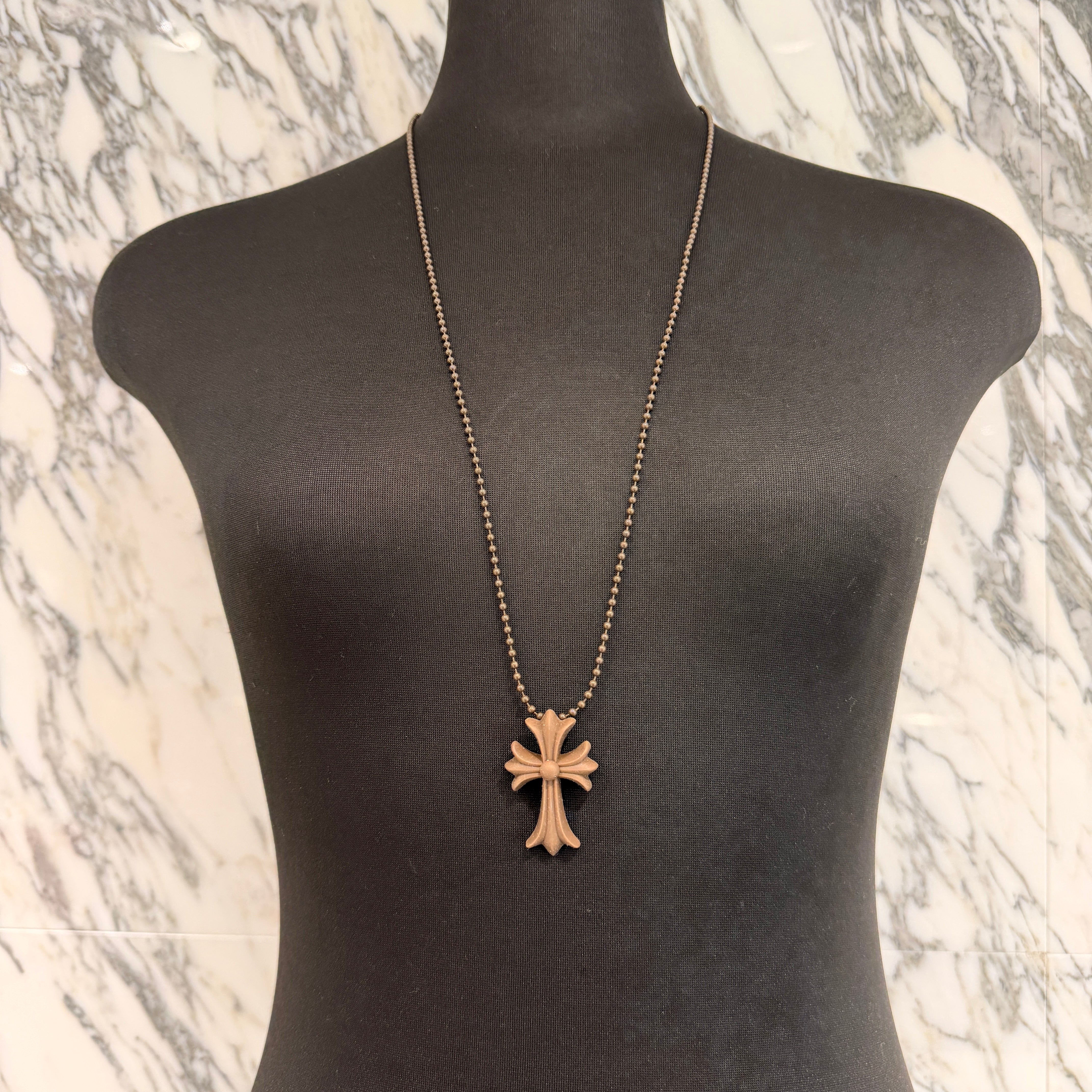 CHROME HEARTS PENDANT CH CRS SML PLSTC クロムハーツ CHクロススモール シリコンラバー ペンダント