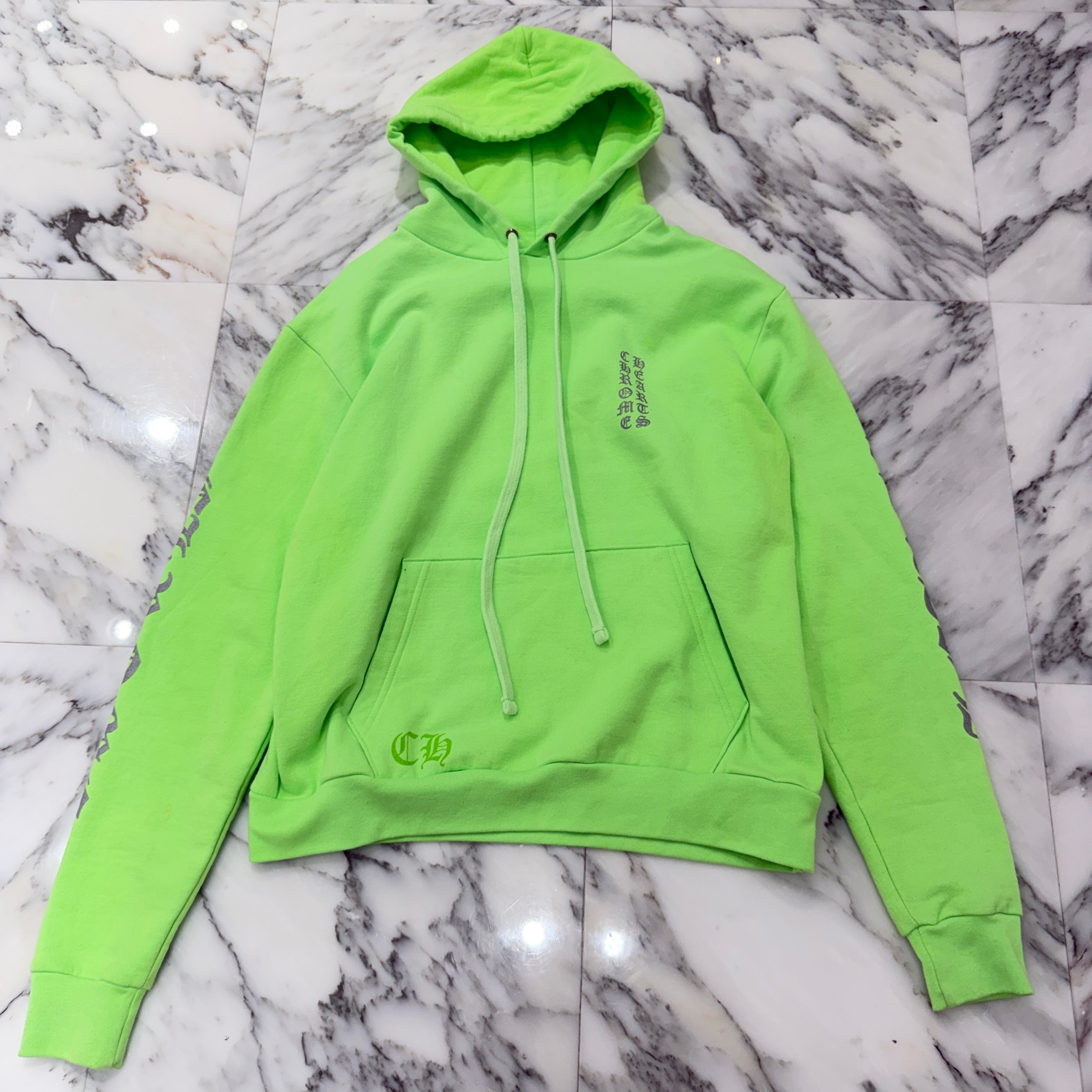 CHROME HEARTS Miami Limited Vertical Logo Pullover Hoodie Size XS クロムハーツ マイアミ限定 ヴァーティカルロゴ プルオーバーフーディ サイズXS