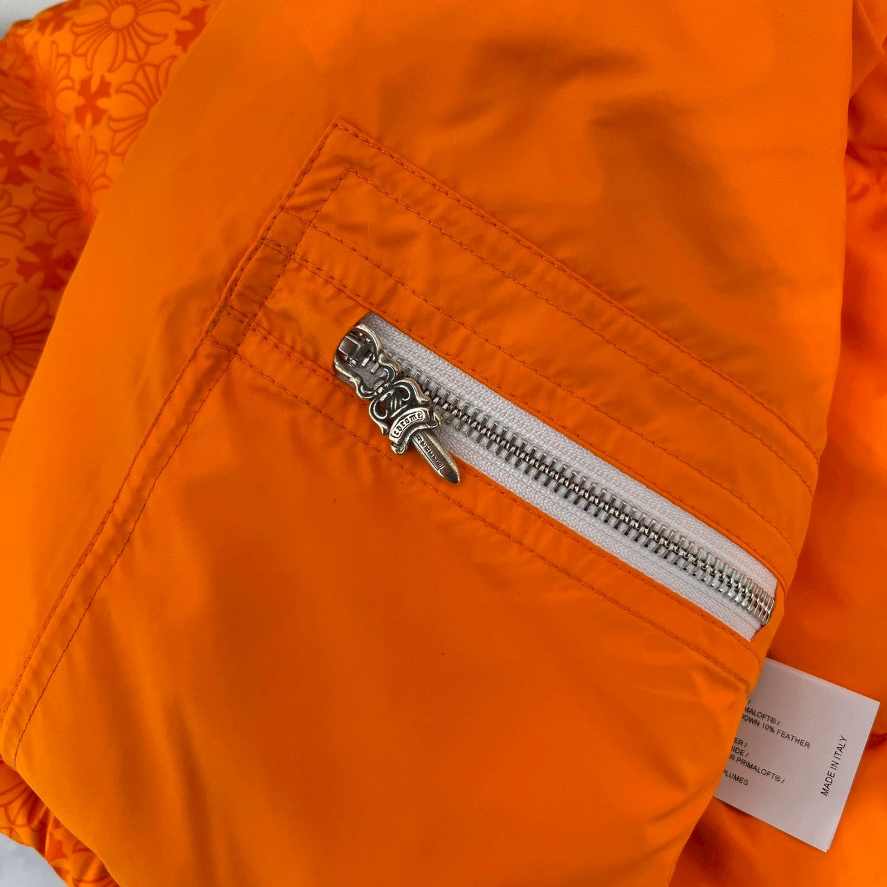 CHROME HEARTS CH Plus Stiff Down Jacket Size XS クロムハーツ CHプラス スティッフ ダウンジャケット サイズXS