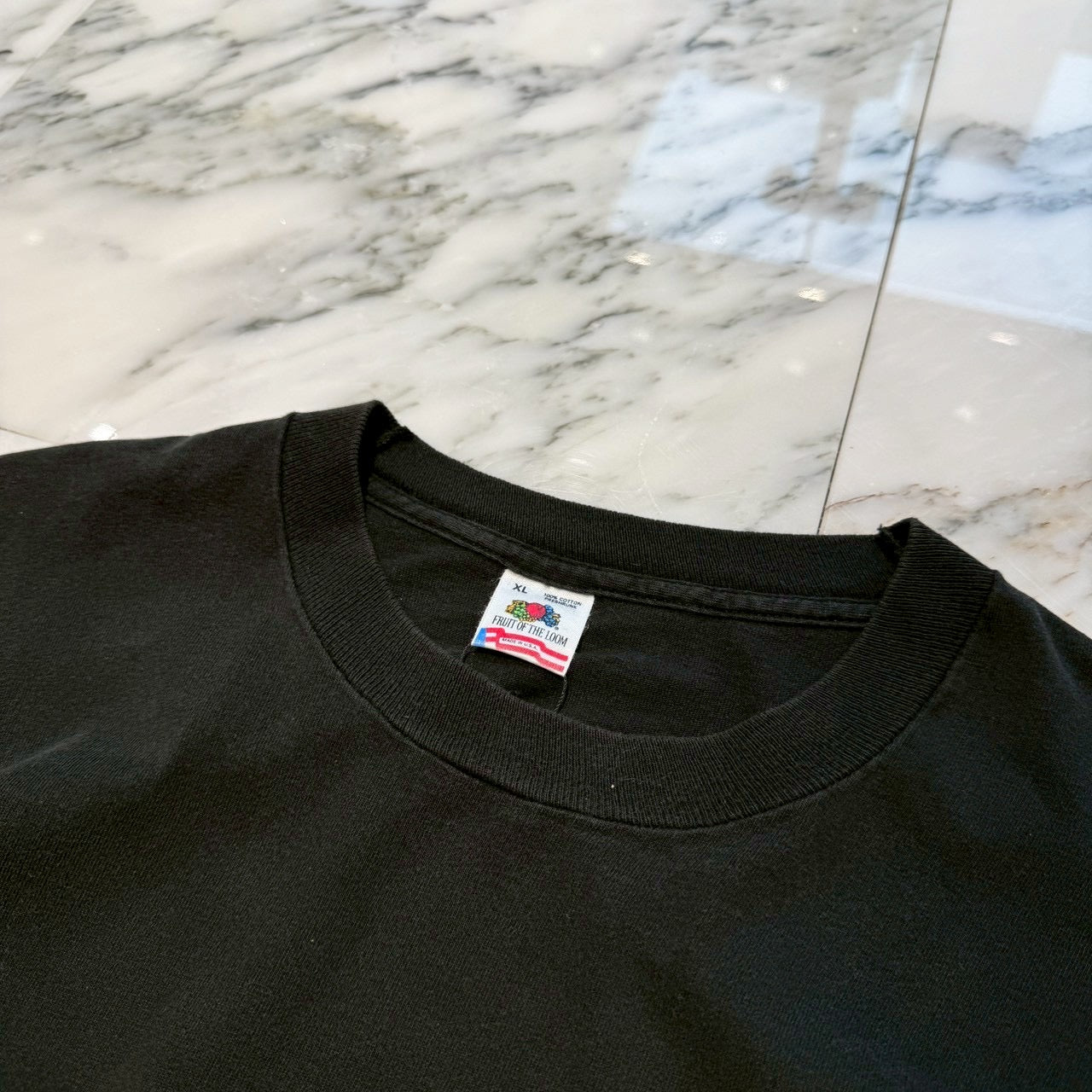 Vintage 90’s "Apple" 1990 Company Printed FRUIT OF THE ROOM S/S Tee Size XL ヴィンテージ 90’s アップル 1990 コンパニー プリント フルーツオブザルーム社製Tシャツ サイズXL