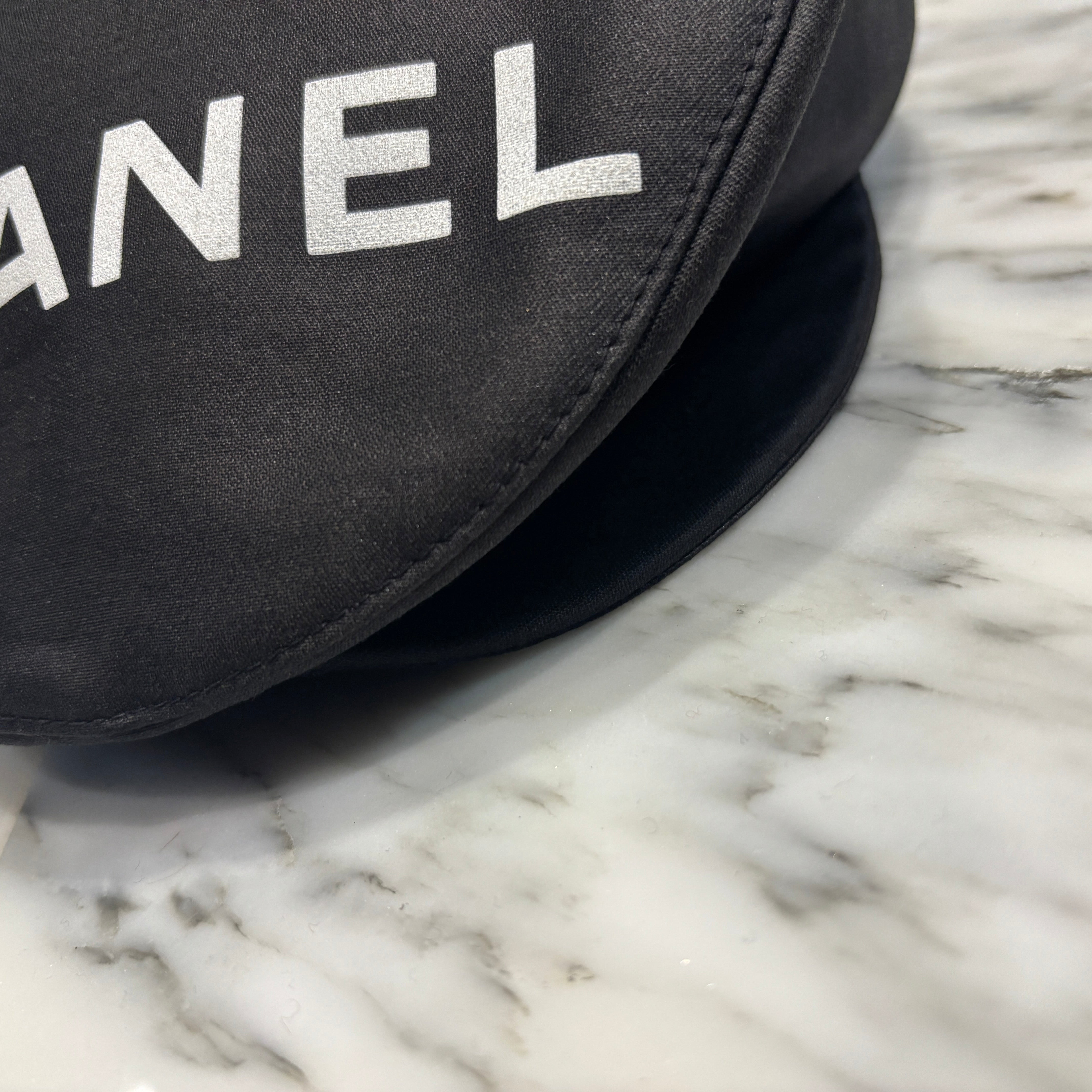 CHANEL 1990-2000's Big Logo Hunting Cap Size M シャネル 1990-2000's ビッグロゴ ハンチングキャップ サイズM