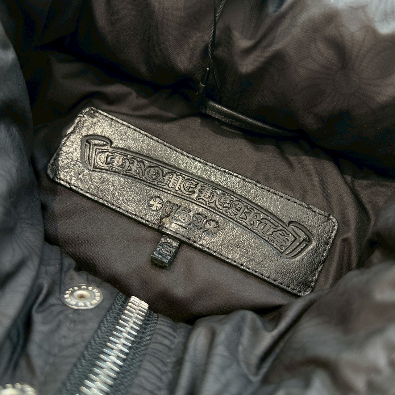 CHROME HEARTS CH Plus Stiff Down Jacket Size S クロムハーツ CHプラス スティッフ ダウンジャケット サイズS