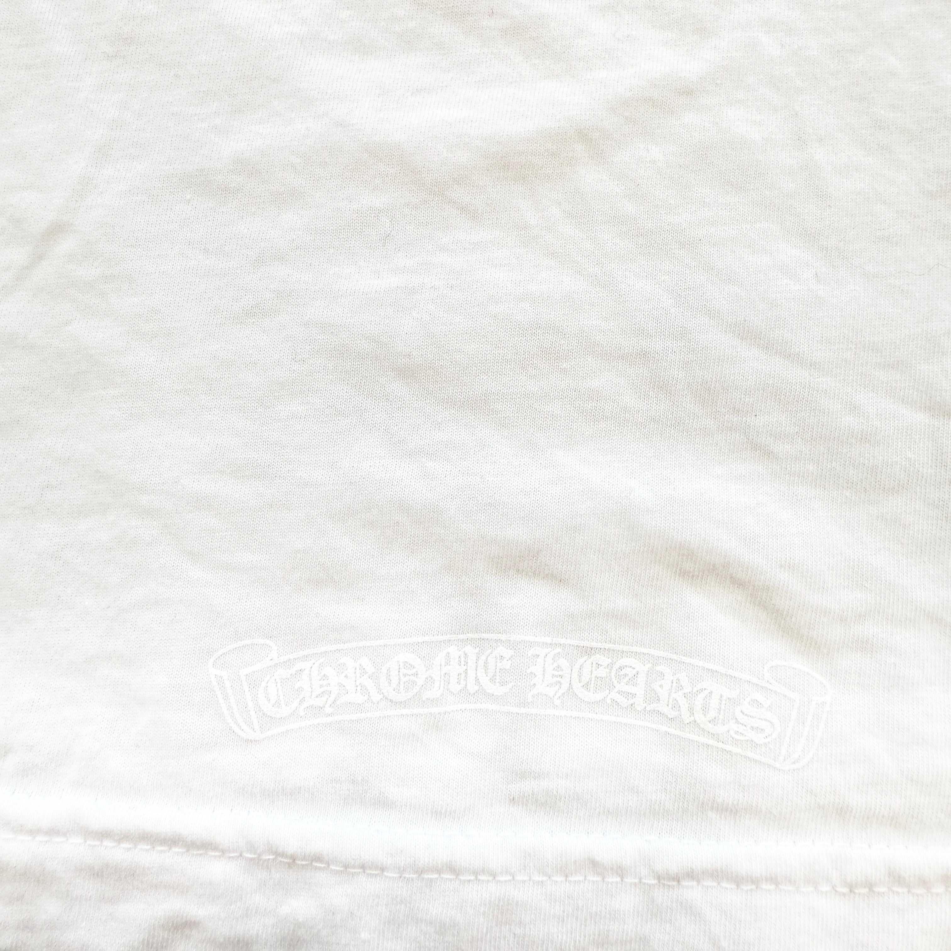 CHROME HEARTS Old English Neck Logo Long Sleeve Tee Size M クロムハーツ オールドイングリッシュ ネックロゴ ロングスリーブTシャツ サイズM