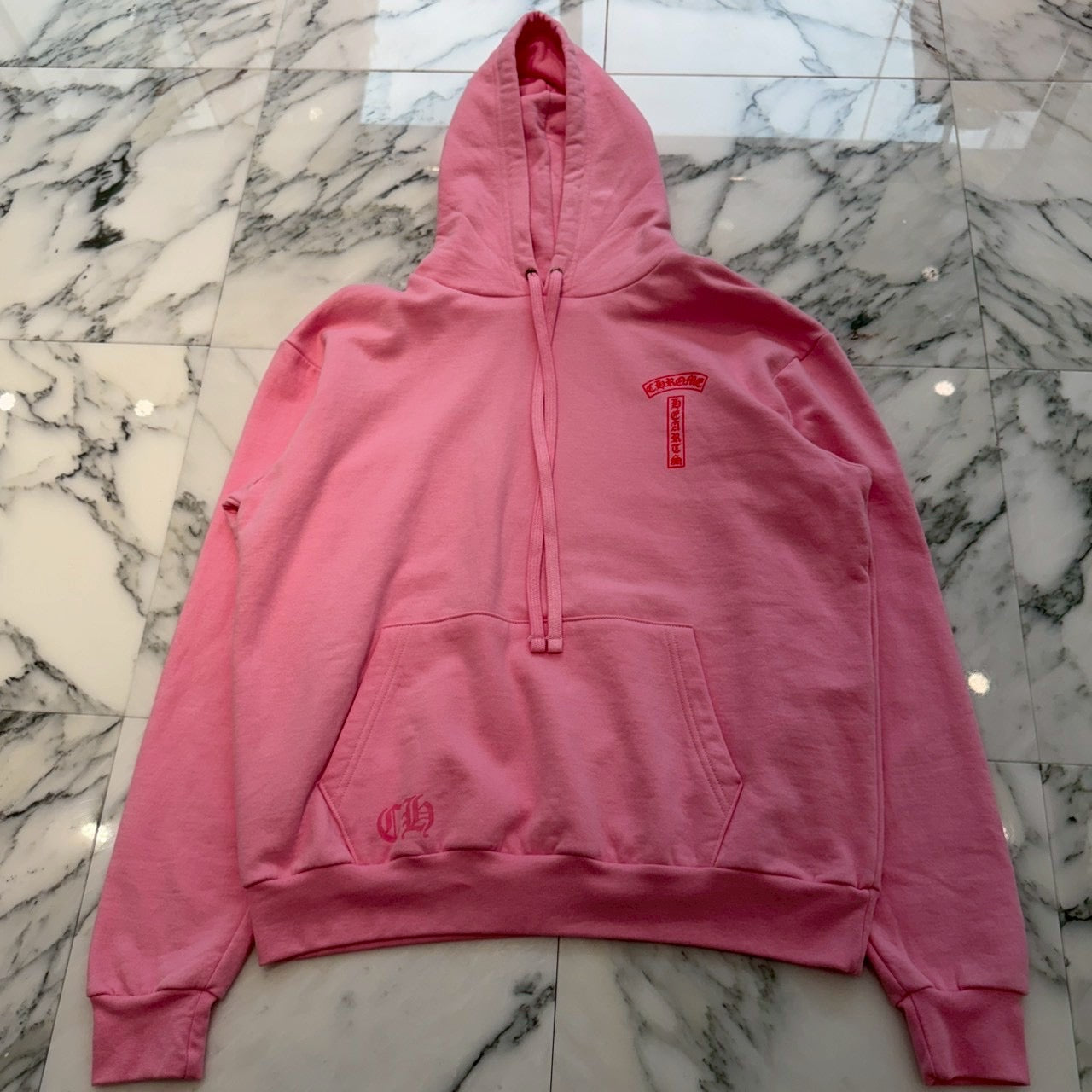 CHROME HEARTS Back Arch Logo USA Pullover Hoodie Size M クロムハーツ バック アーチロゴUSA プルオーバーフーディ サイズM