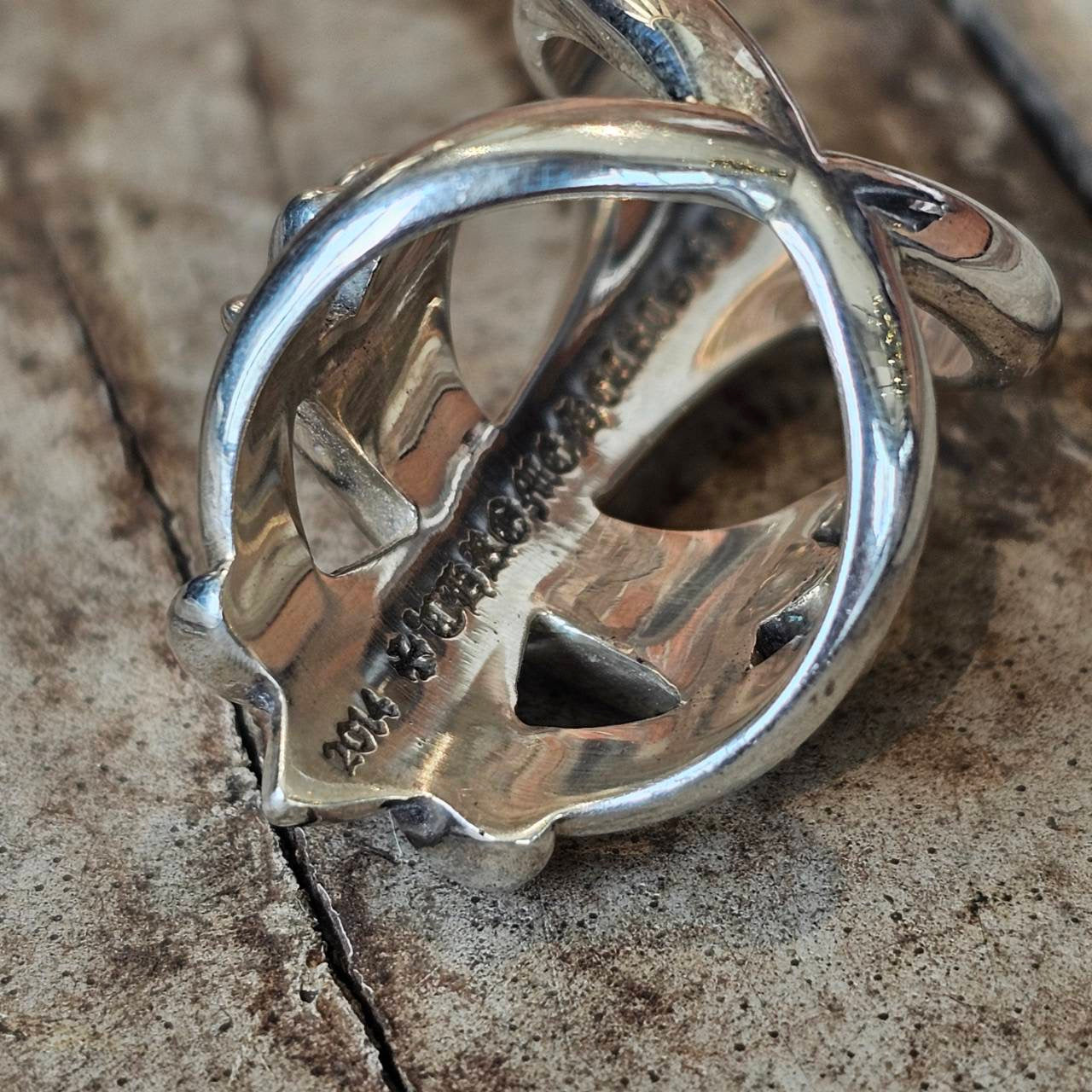 CHROME HEARTS Infinity CRS Ring Size 15号 クロムハーツ インフィニティークロス リング サイズ15号