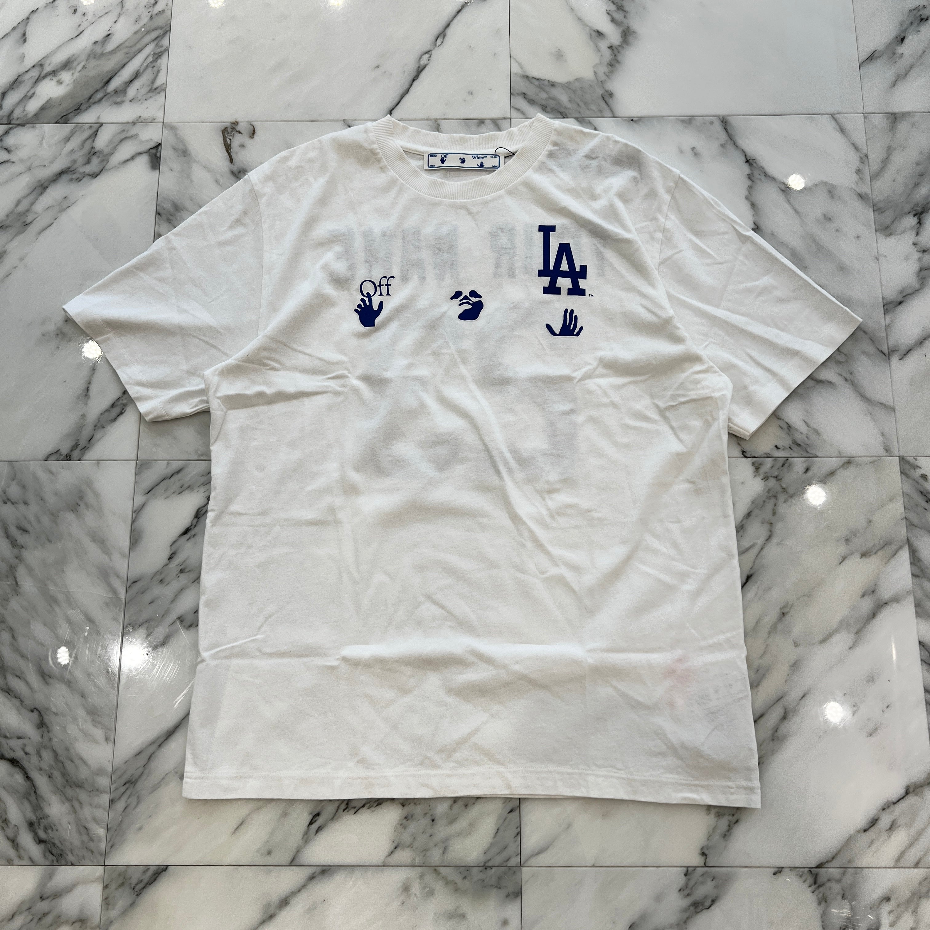 OFF-WHITE 2021AW Back Numbered Tee OMAA027G21JER009 Size XL オフホワイト バック ナンバリング Tシャツ サイズXL