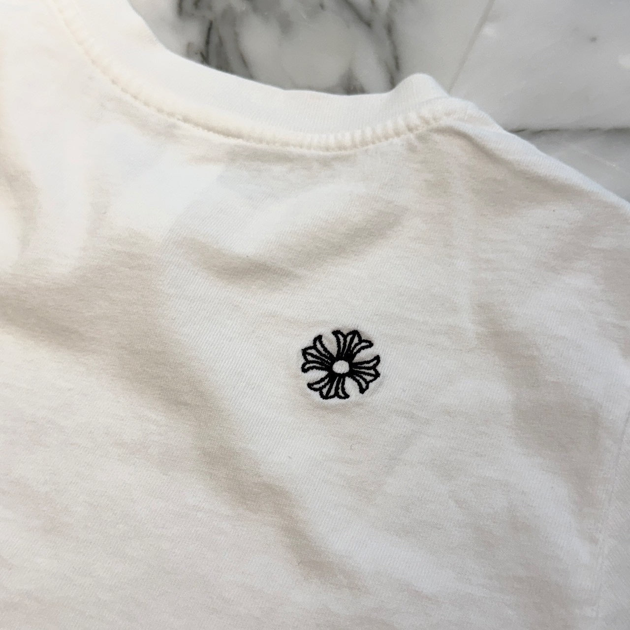 CHROME HEARTS Y NOT Vine Dagger CH Plus Embroidery Tee Size S