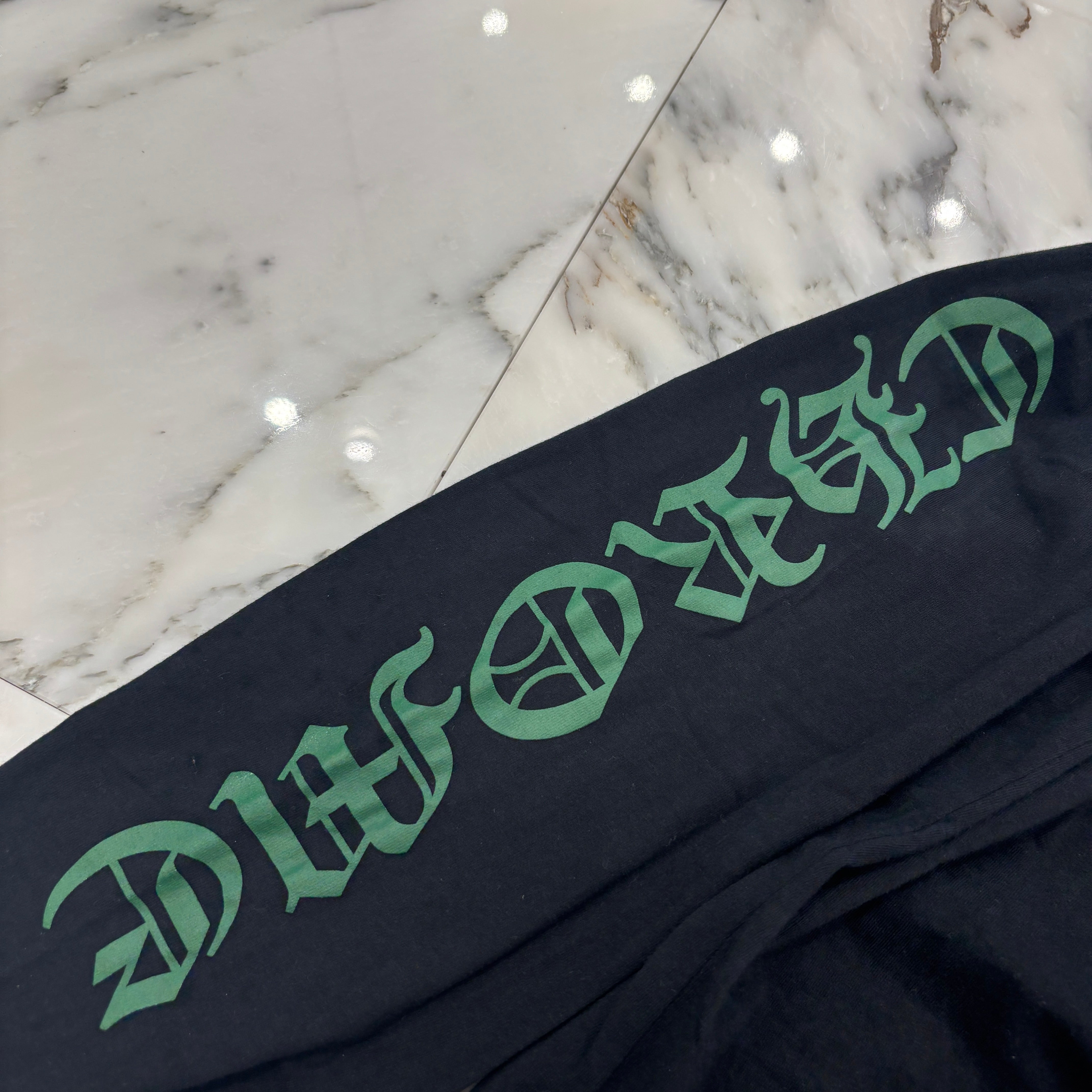 CHROME HEARTS Back Cemetery Cross Print Long Sleeve Tee Size S クロムハーツ バック セメタリークロス プリント ロングスリーブTシャツ サイズS