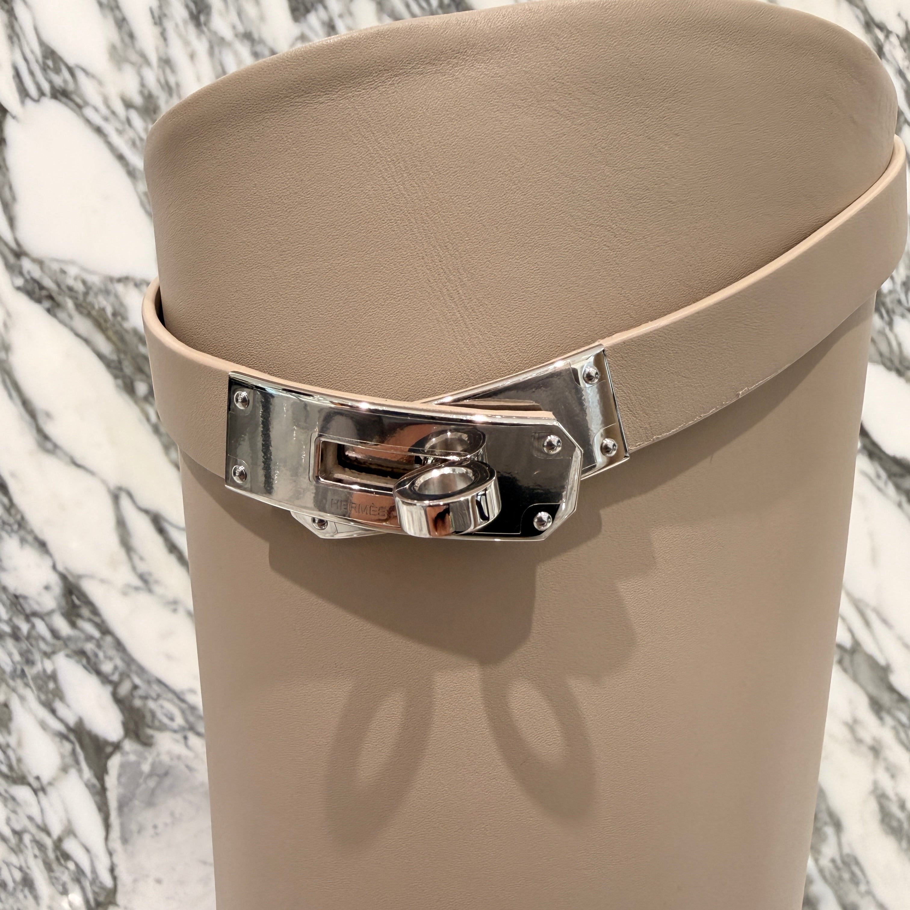 HERMES Kelly Belt Faustin Long Boots Size 35 エルメス ケリーベルトフォースティンロングブーツ サイズ35