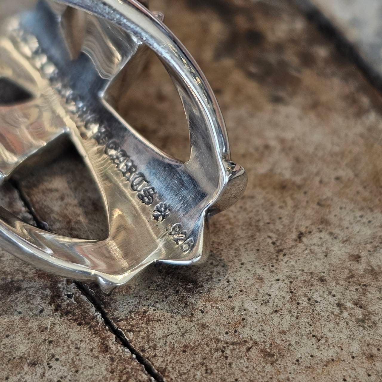 CHROME HEARTS Infinity CRS Ring Size 15号 クロムハーツ インフィニティークロス リング サイズ15号