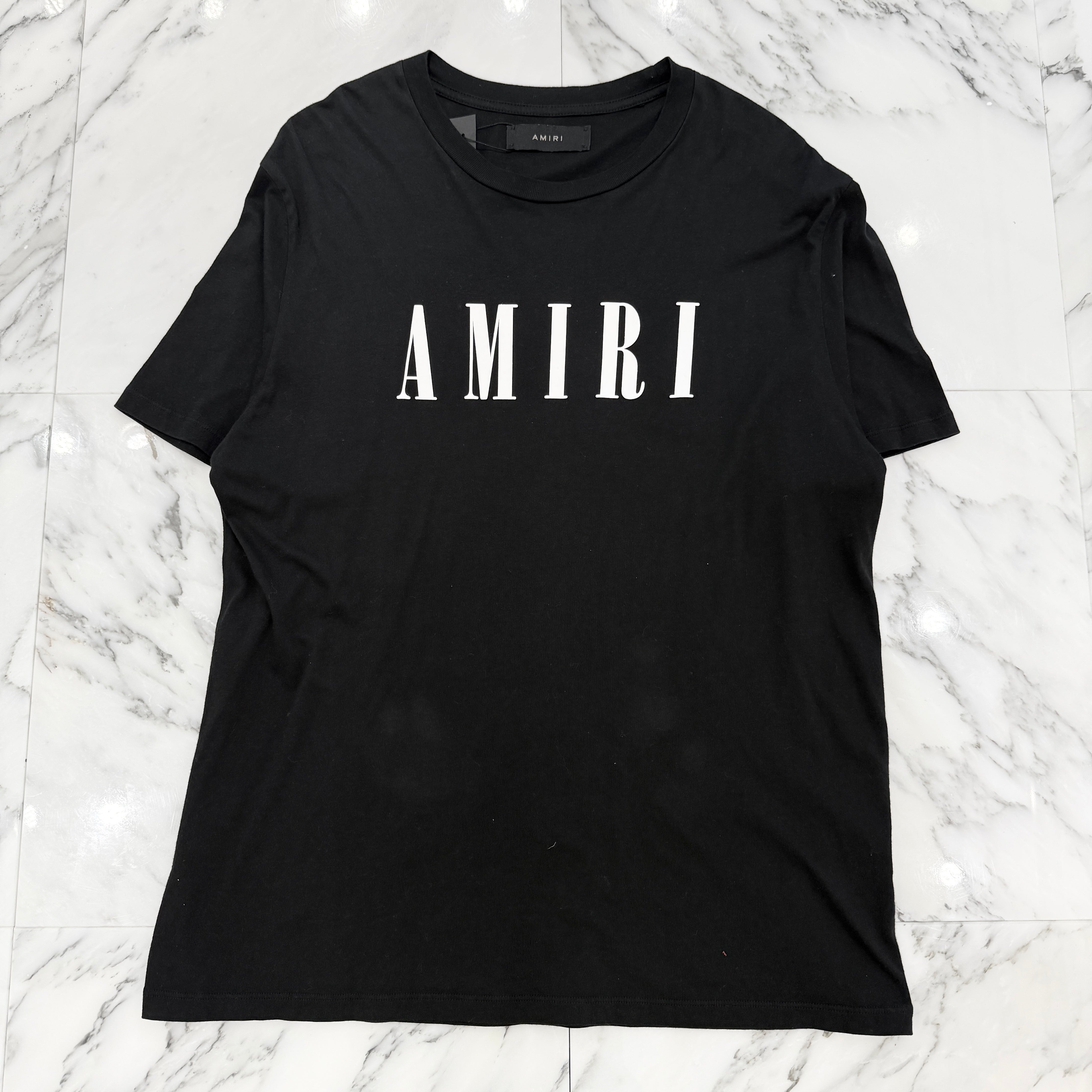 AMIRI 2018AW Logo Print Short Sleeve Tee Size M アミリ ロゴ