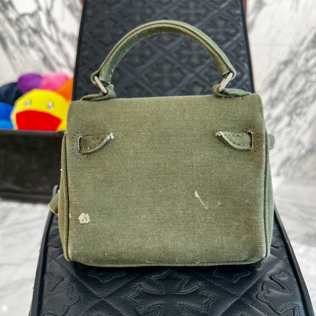 READY MADE × Dr.Woo MONSTER 2021AW Denim Shoulder Bag レディメイド×ドクター・ウー モンスター デニムショルダーバッグ